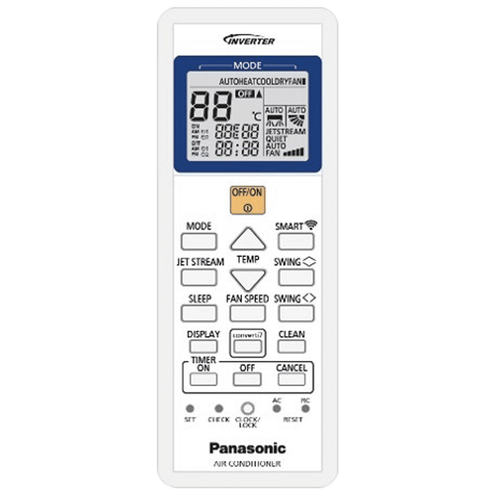 Panasonic AU 7 in 1 Convertible 1.5 Ton 3 Star Inverter Split Smart AC with Voice Assistant (Copper Condenser, CS/CU-AU18AKYFA) Panasonic AU 7 in 1 Convertible 1.5 Ton 3 Star Inverter Split Smart AC with Voice Assistant (Copper Condenser, CS/CU-AU18AKYFA)_6
