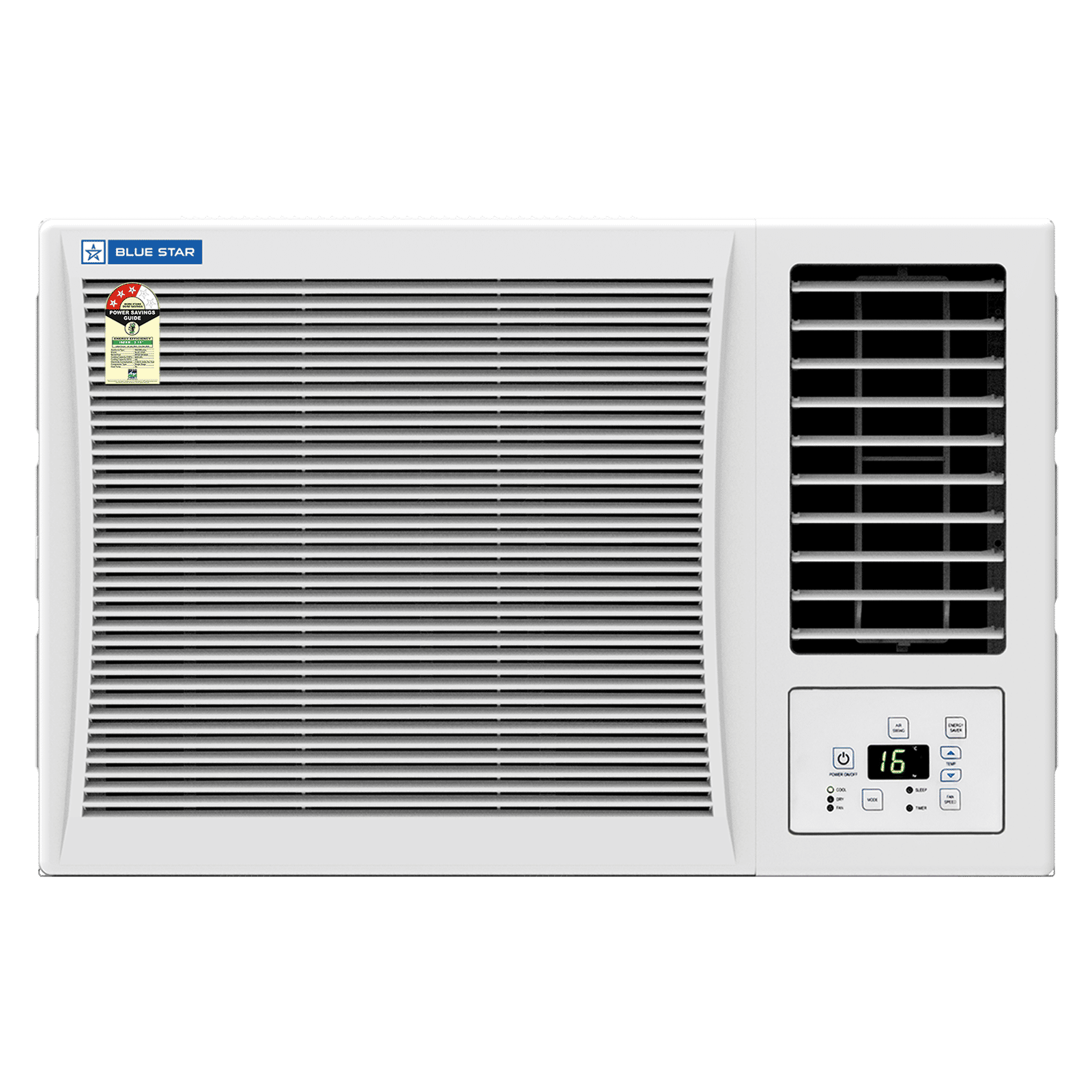 Blue Star P Series 1.5 Ton 3 Star Fixed Speed Window AC (Copper Condenser, WFD318P) Blue Star P Series 1.5 Ton 3 Star Fixed Speed Window AC (Copper Condenser, WFD318P)_1