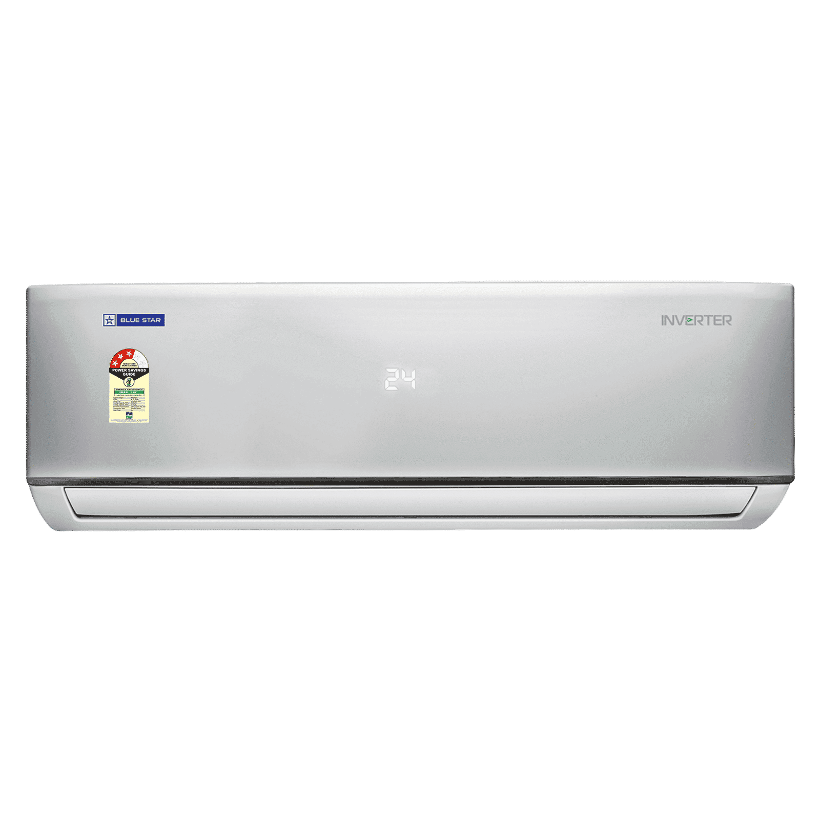 Blue Star D Series 5 in 1 Convertible 2 Ton 3 Star Inverter Split AC with 2-Way Swing (Copper Condenser, IE324DNU) Blue Star D Series 5 in 1 Convertible 2 Ton 3 Star Inverter Split AC with 2-Way Swing (Copper Condenser, IE324DNU)_1