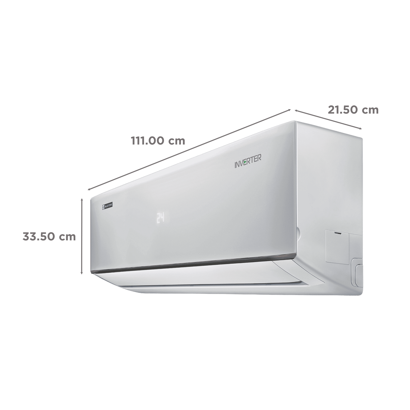 Blue Star D Series 5 in 1 Convertible 2 Ton 3 Star Inverter Split AC with 2-Way Swing (Copper Condenser, IE324DNU) Blue Star D Series 5 in 1 Convertible 2 Ton 3 Star Inverter Split AC with 2-Way Swing (Copper Condenser, IE324DNU)_4