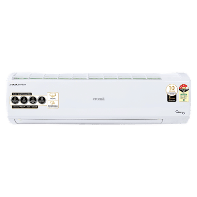 Croma 7 in 1 Convertible 1.6 Ton 4 Star
                      Inverter Split AC with 4 way Swing function (2025
                      Model, Copper Condenser, CRLA019INE170278)