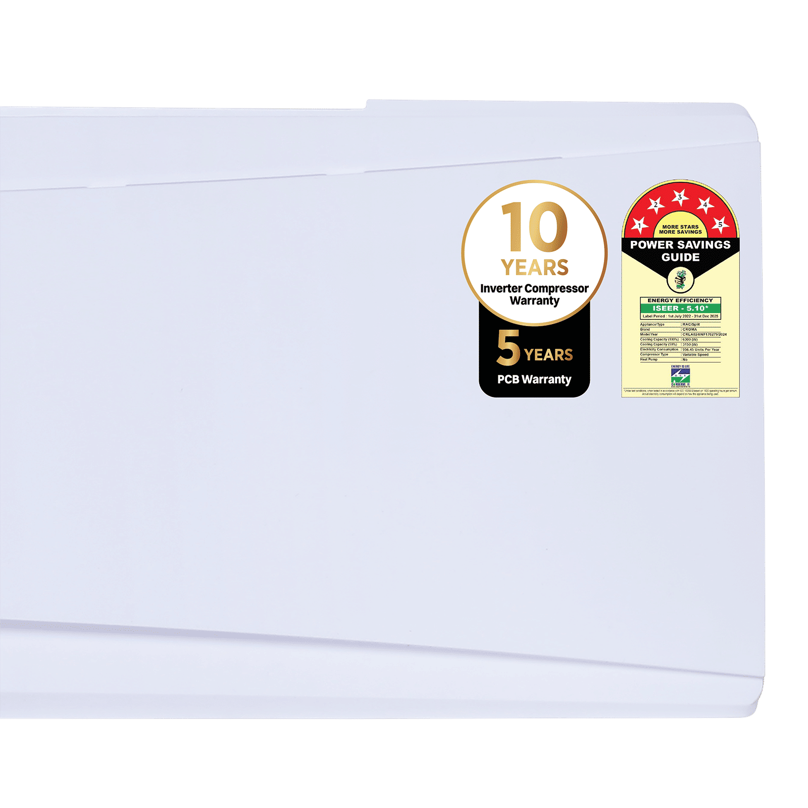 Croma 7 in 1 Convertible 2 Ton 5 Star Inverter Split AC with PM 2.5 Filter (2025 Model, Copper Condenser, CRLA024INF170279)_11