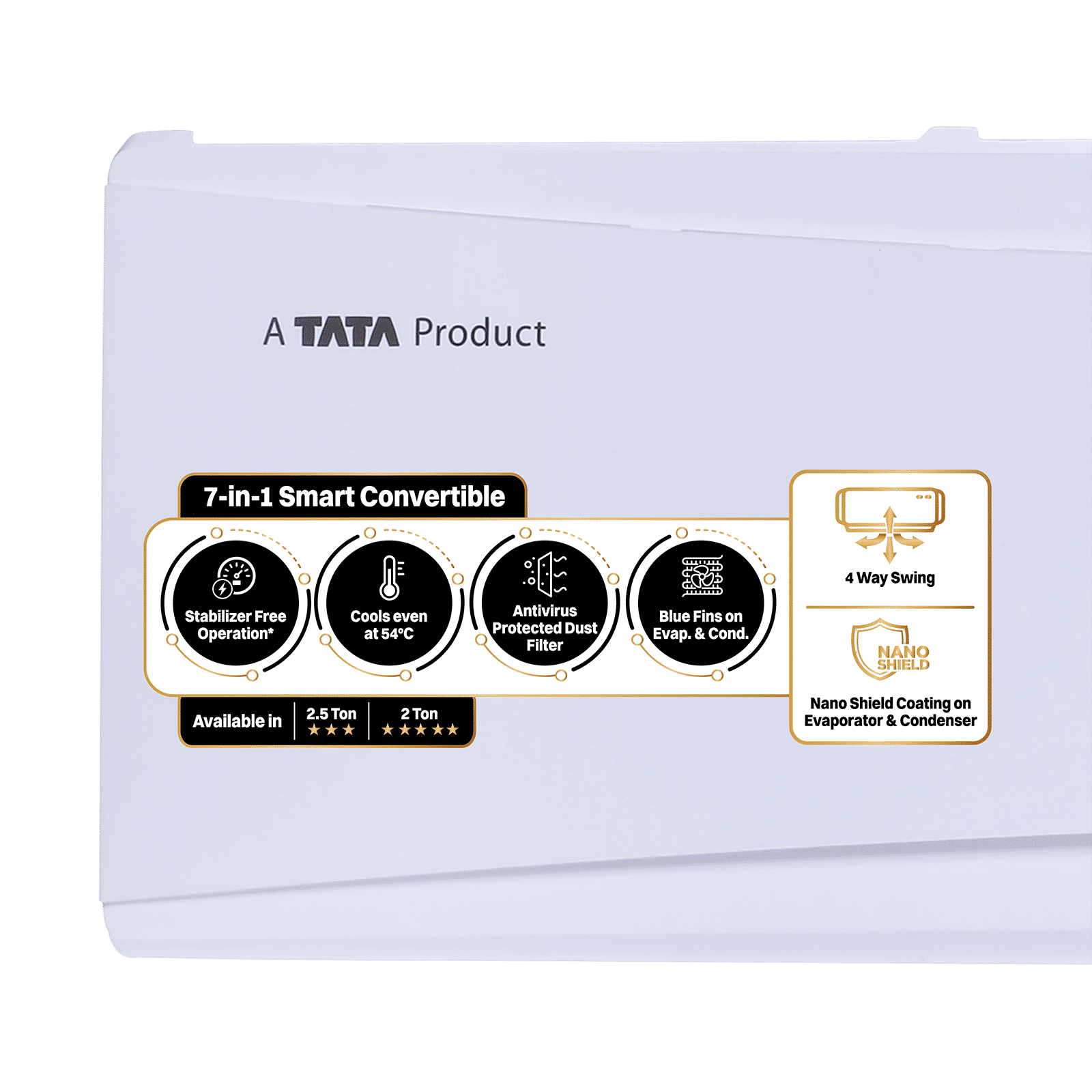 Croma 7 in 1 Convertible 2 Ton 5 Star Inverter Split AC with PM 2.5 Filter (2025 Model, Copper Condenser, CRLA024INF170279)_12