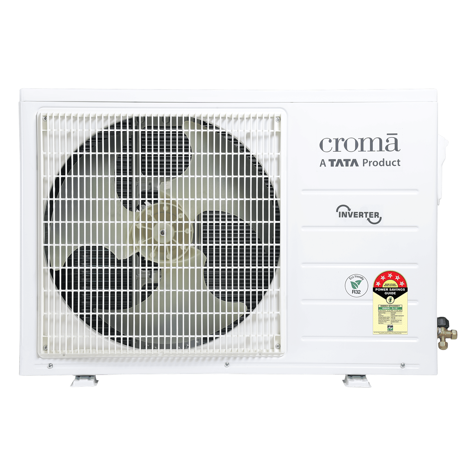 Croma 7 in 1 Convertible 1 Ton 5 Star Inverter Split AC with Antiviral protection (2025 Model, Copper Condenser, CRLA012INF170273) Croma 7 in 1 Convertible 1 Ton 5 Star Inverter Split AC with Antiviral protection (2025 Model, Copper Condenser, CRLA012INF170273)_12
