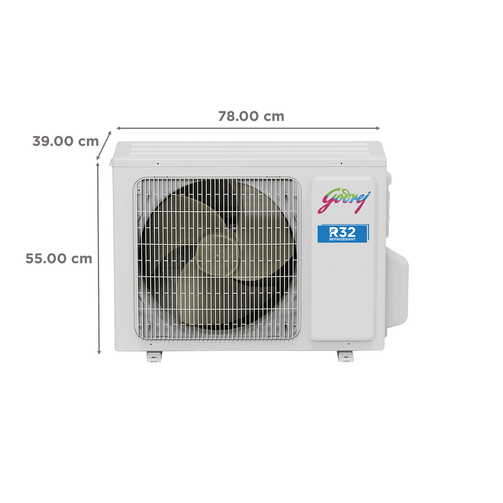 Godrej Turbo Chill Series Convertible 2.5 Ton 3 Star Inverter Split AC with Anti Freeze Thermostat (Copper Condenser, 40101701SD01301) Godrej Turbo Chill Series Convertible 2.5 Ton 3 Star Inverter Split AC with Anti Freeze Thermostat (Copper Condenser, 40101701SD01301)_5