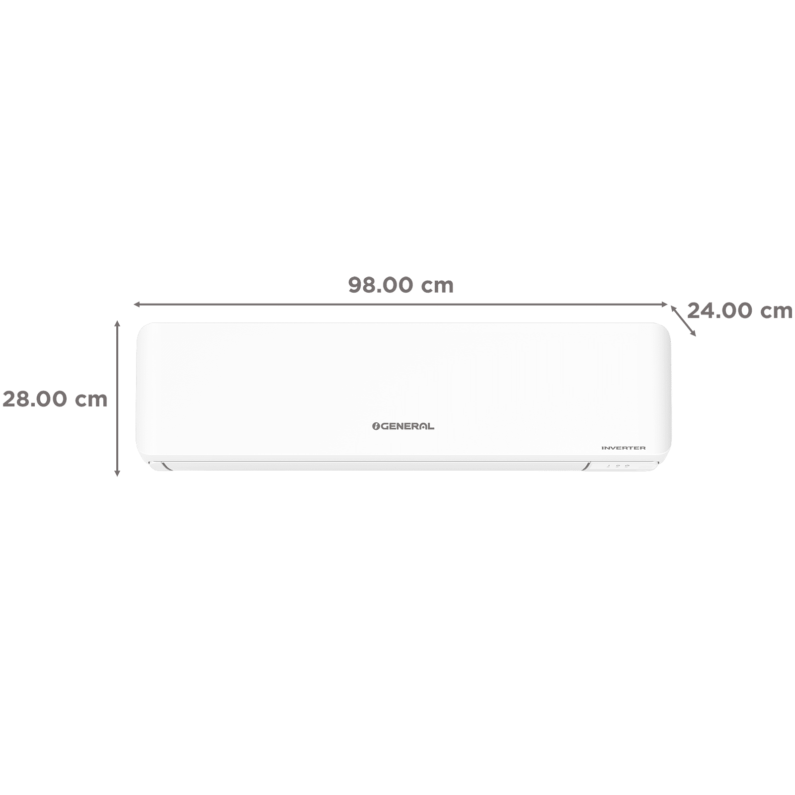 O GENERAL Advance Hyper Tropical 2 Ton 2 Star Inverter Split AC (Copper Condenser, ASGG24CPABB) O GENERAL Advance Hyper Tropical 2 Ton 2 Star Inverter Split AC (Copper Condenser, ASGG24CPABB)_3