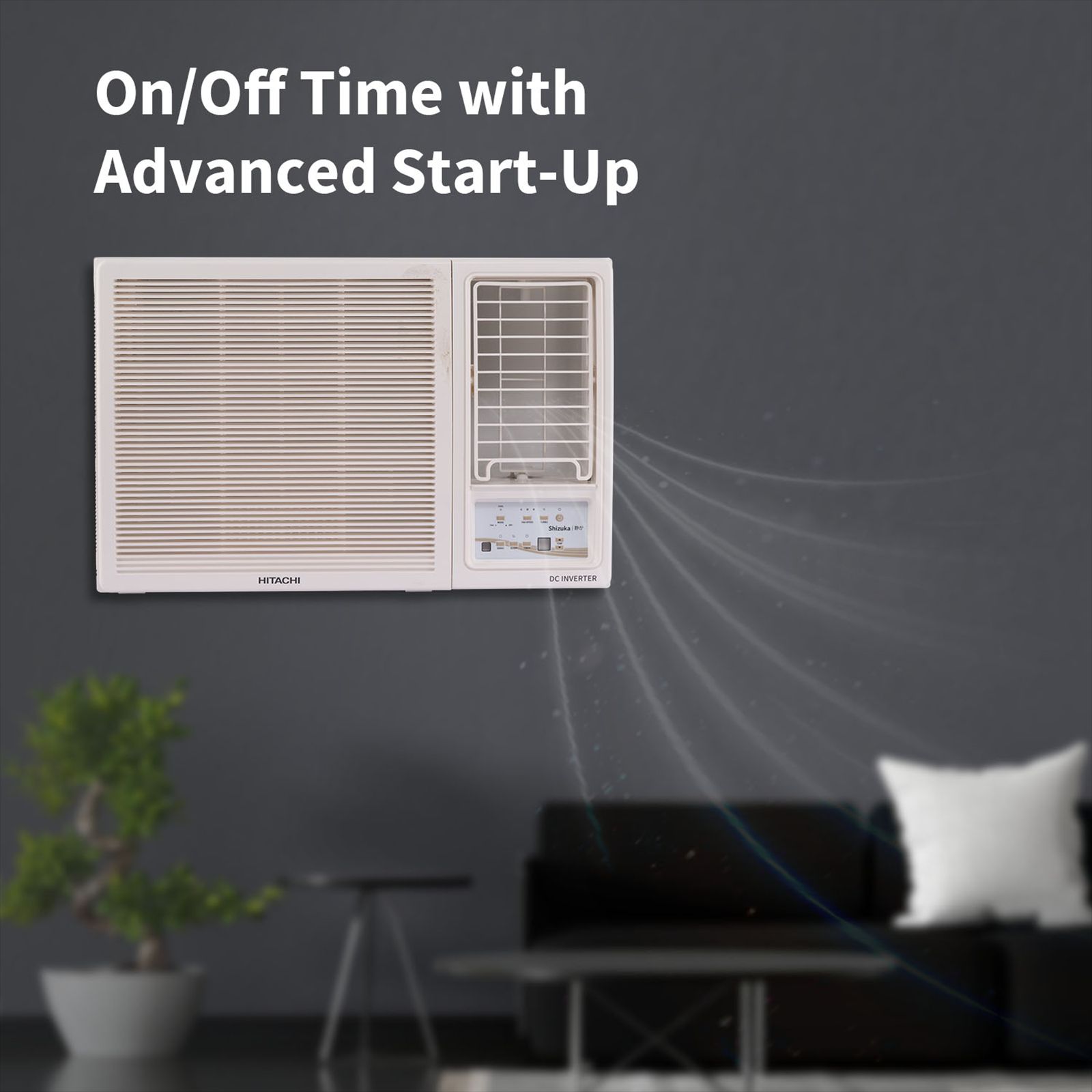 HITACHI Shizuka 1.5 Ton 5 Star Inverter Window AC (Copper Condenser, RAW518HHEO) HITACHI Shizuka 1.5 Ton 5 Star Inverter Window AC (Copper Condenser, RAW518HHEO)_7