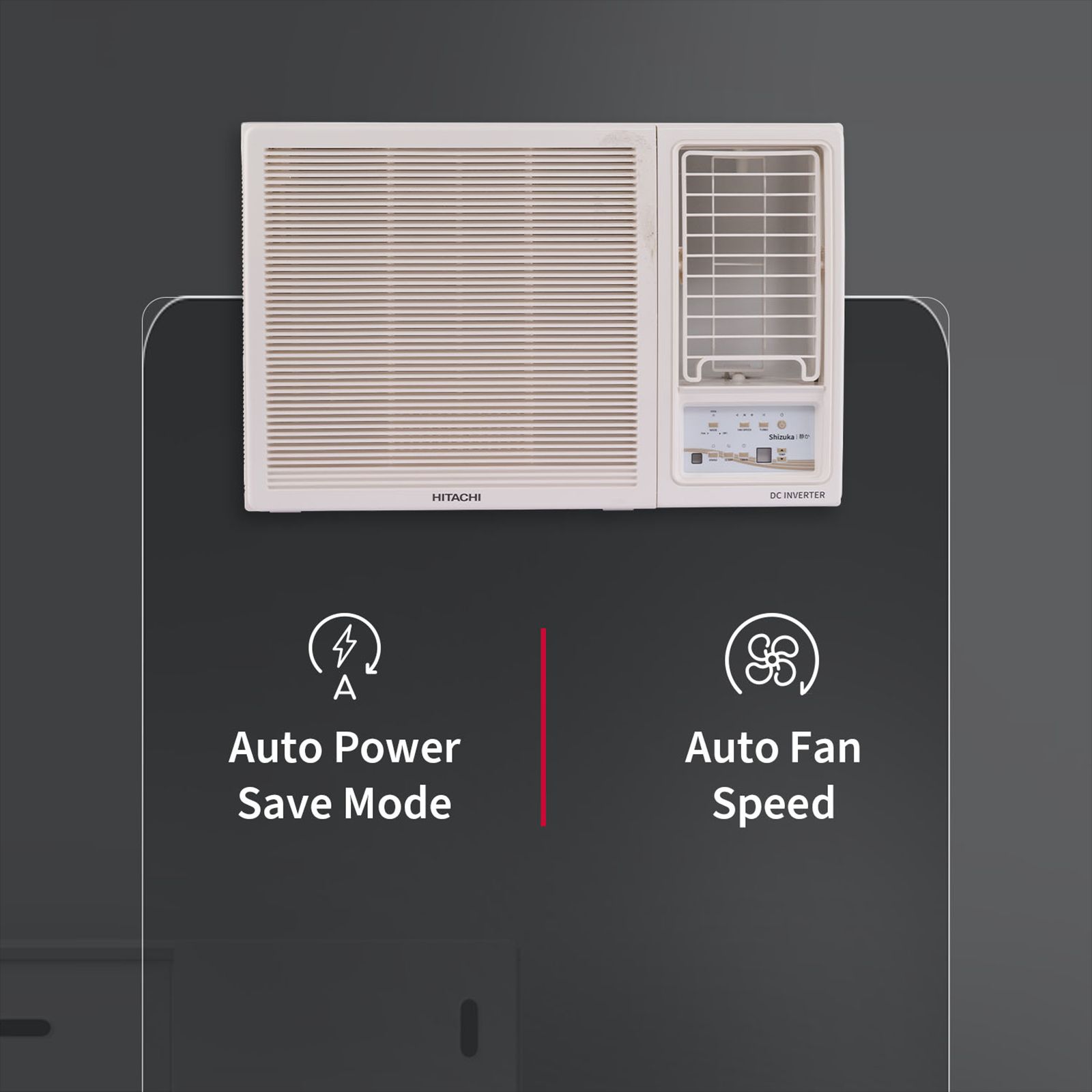 HITACHI Shizuka 1.5 Ton 3 Star Inverter Window AC (Copper Condenser, RAW318HHEO)_10