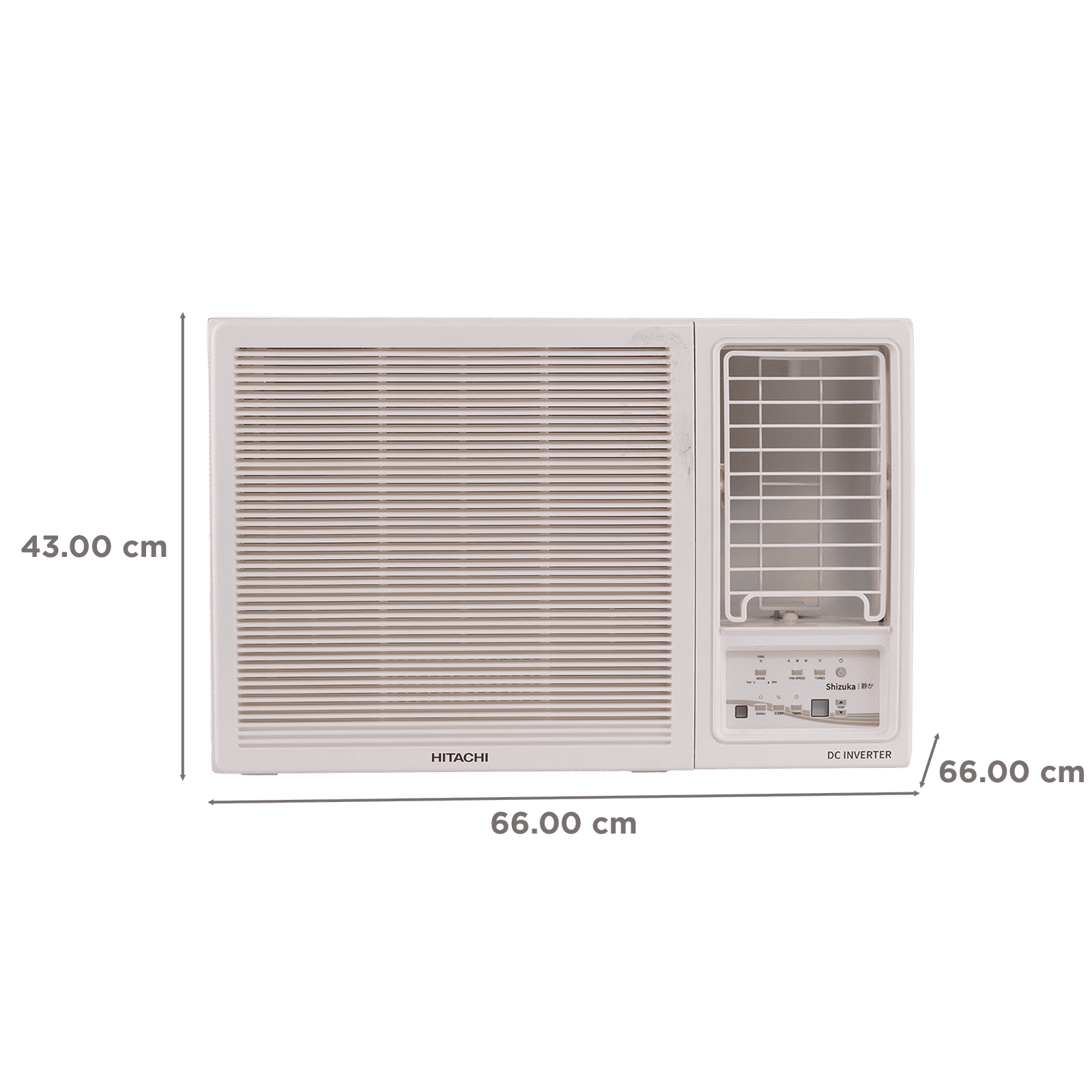 HITACHI Shizuka 1.5 Ton 3 Star Inverter Window AC (Copper Condenser, RAW318HHEO)_4
