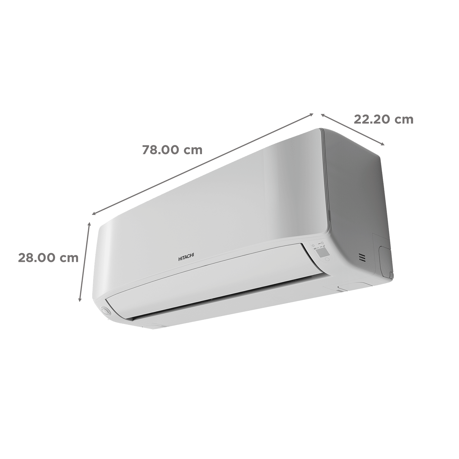 HITACHI Senpai 3200FL 1 Ton 3 Star Fixed Speed Split AC (Copper Condenser, Anti-Bacterial SuperFine Mesh Filter, RAS.B312PCAIBA1)_3