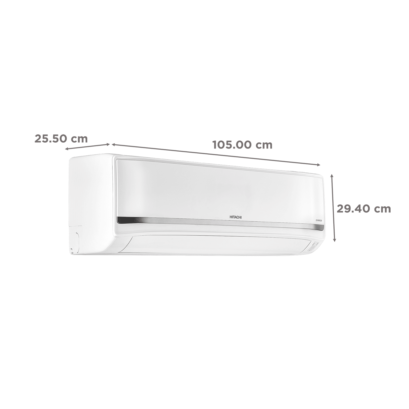 HITACHI Yoshi 5700XXL Convertible 1.5 Ton 5 Star Invertor Split Smart AC with Anti Bacterial SuperFine Mesh Filter (Copper Condenser, RAS.Y518PCAISL2) HITACHI Yoshi 5700XXL Convertible 1.5 Ton 5 Star Invertor Split Smart AC with Anti Bacterial SuperFine Mesh Filter (Copper Condenser, RAS.Y518PCAISL2)_4