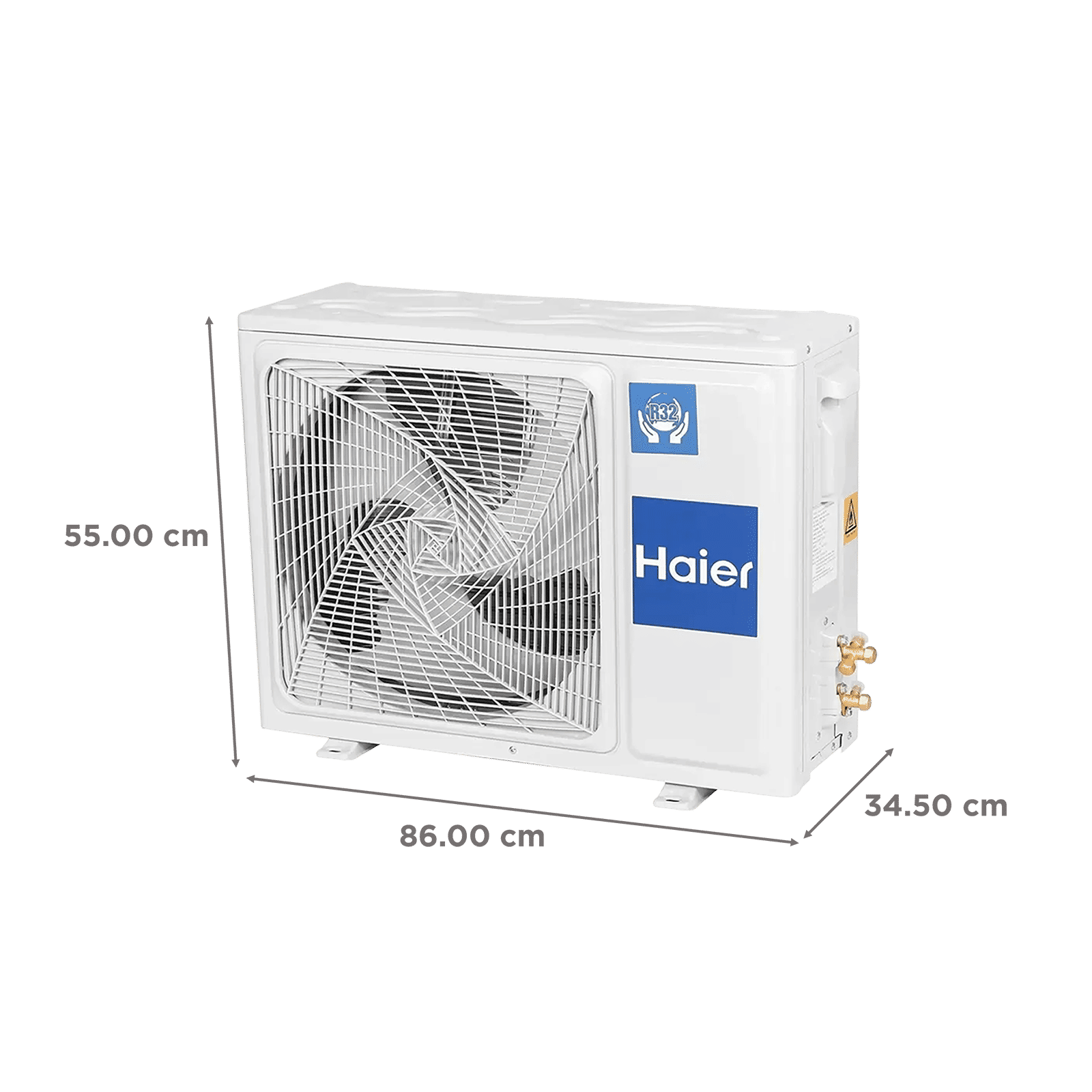 Haier Elegante Auto Convertible 2 Ton 3 Star Inverter Split AC with Supersonic Cooling (2025 Model, Copper Condenser, HSU24E-TXS3BN-INV)_5