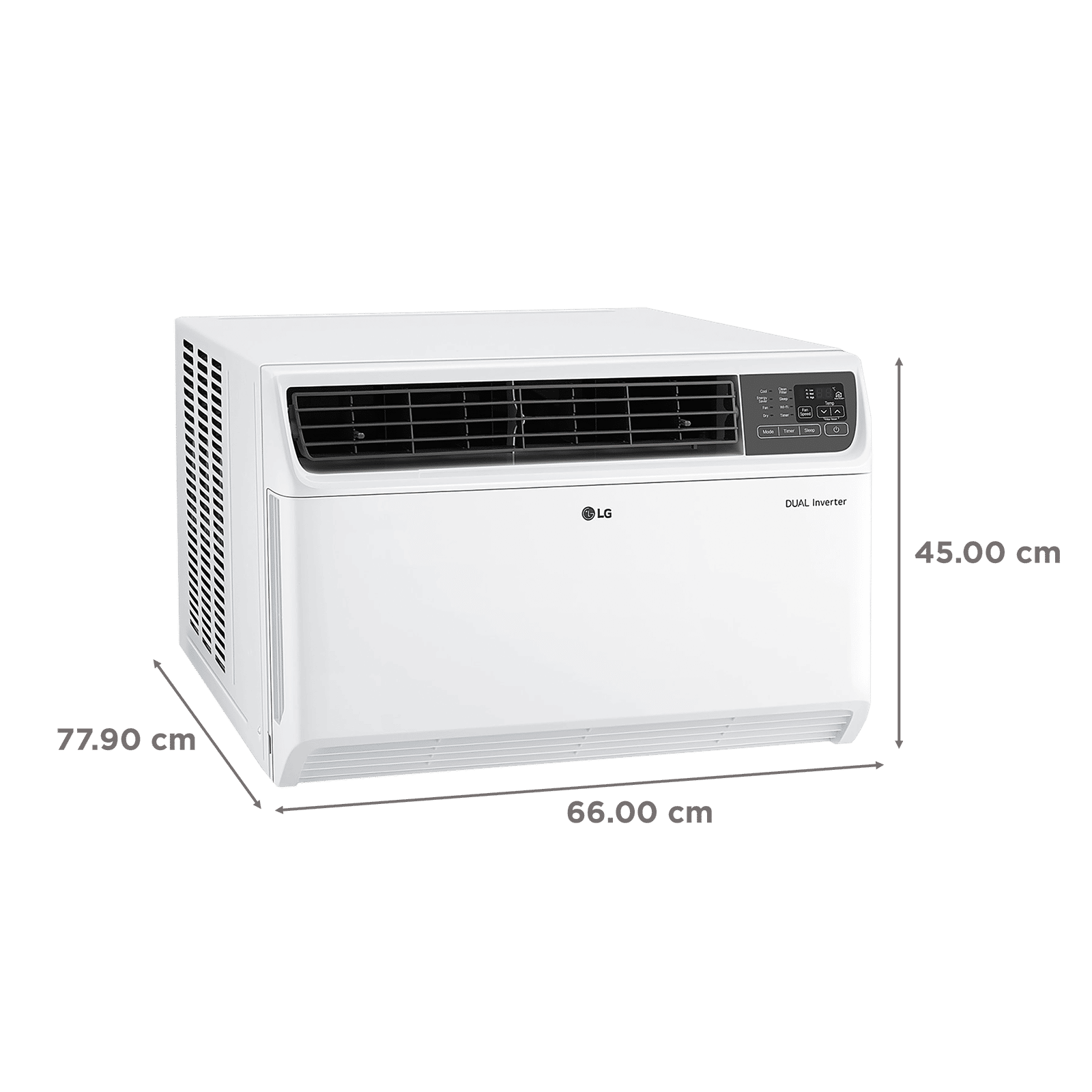 LG 4 in 1 Convertible 1.5 Ton 5 Star Dual Inverter Window AC with Ocean Black Protection (2025 Model, Copper Condenser, 18WWZA.ASLG)_4