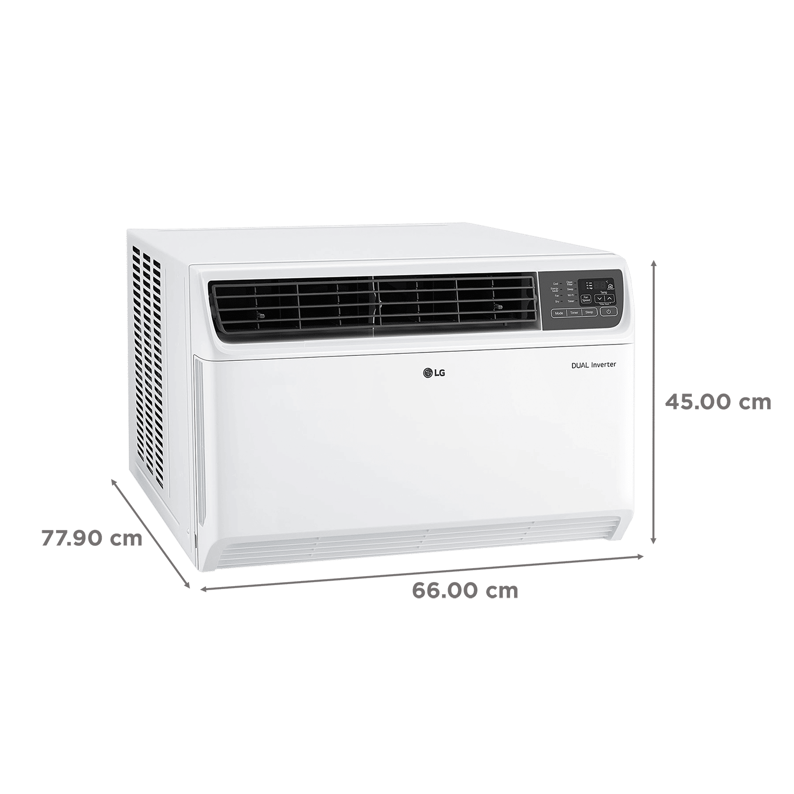 LG 4 in 1 Convertible 1.5 Ton 3 Star Dual Inverter Window AC with Ocean Black Protection (2025 Model, Copper Condenser, 18WWXA.ASLG) LG 4 in 1 Convertible 1.5 Ton 3 Star Dual Inverter Window AC with Ocean Black Protection (2025 Model, Copper Condenser, 18WWXA.ASLG)_4