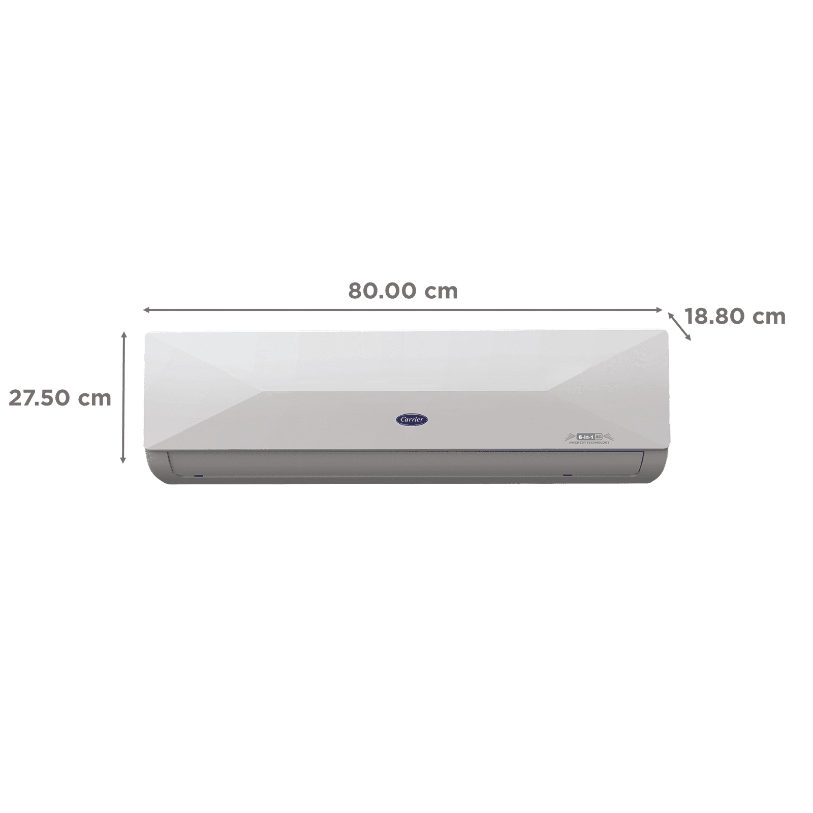 Carrier XCEL EDGE Fxi 6 in 1 Convertible 1 Ton 3 Star Inverter Split AC with PM 2.5 Micron Filter (Copper Condenser, CAI12CE3R35F0)_4