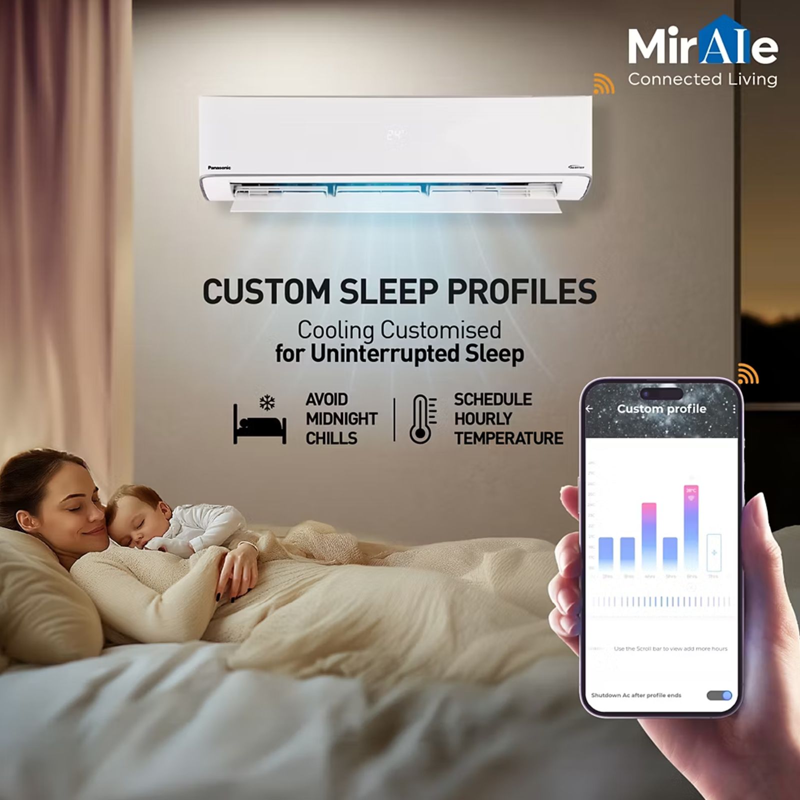 Panasonic EU 7 in 1 Convertible 1.5 Ton 5 Star Inverter Split Smart AC with Voice Assistant (Copper Condenser, CS/CU-EU18BKY5XFM)_13
