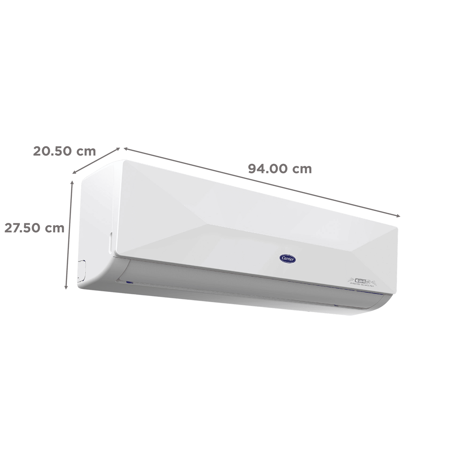 Carrier XCEL EDGE Fxi 6 in 1 Convertible 1.5 Ton 3 Star Inverter Split AC with PM 2.5 Micron Filter (Copper Condenser, CAI18CE3R35F0)_4