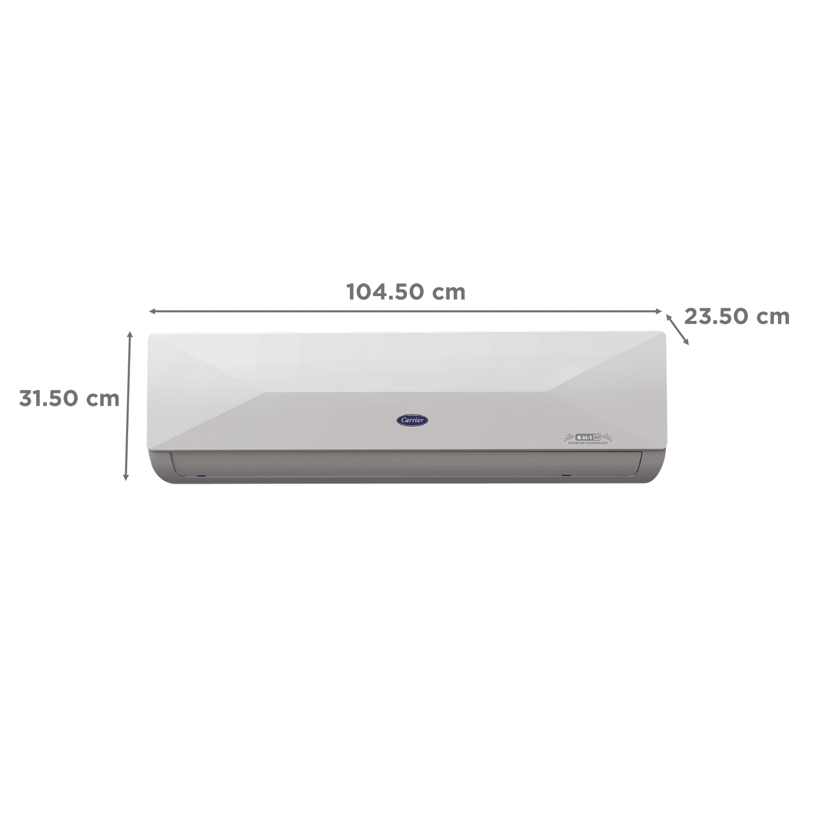 Carrier XCEL EDGE Fxi 6 in 1 Convertible 2 Ton 5 Star Inverter Split AC with PM 2.5 Micron Filter (Copper Condenser, CAI24CE5R35F0) Carrier XCEL EDGE Fxi 6 in 1 Convertible 2 Ton 5 Star Inverter Split AC with PM 2.5 Micron Filter (Copper Condenser, CAI24CE5R35F0)_4
