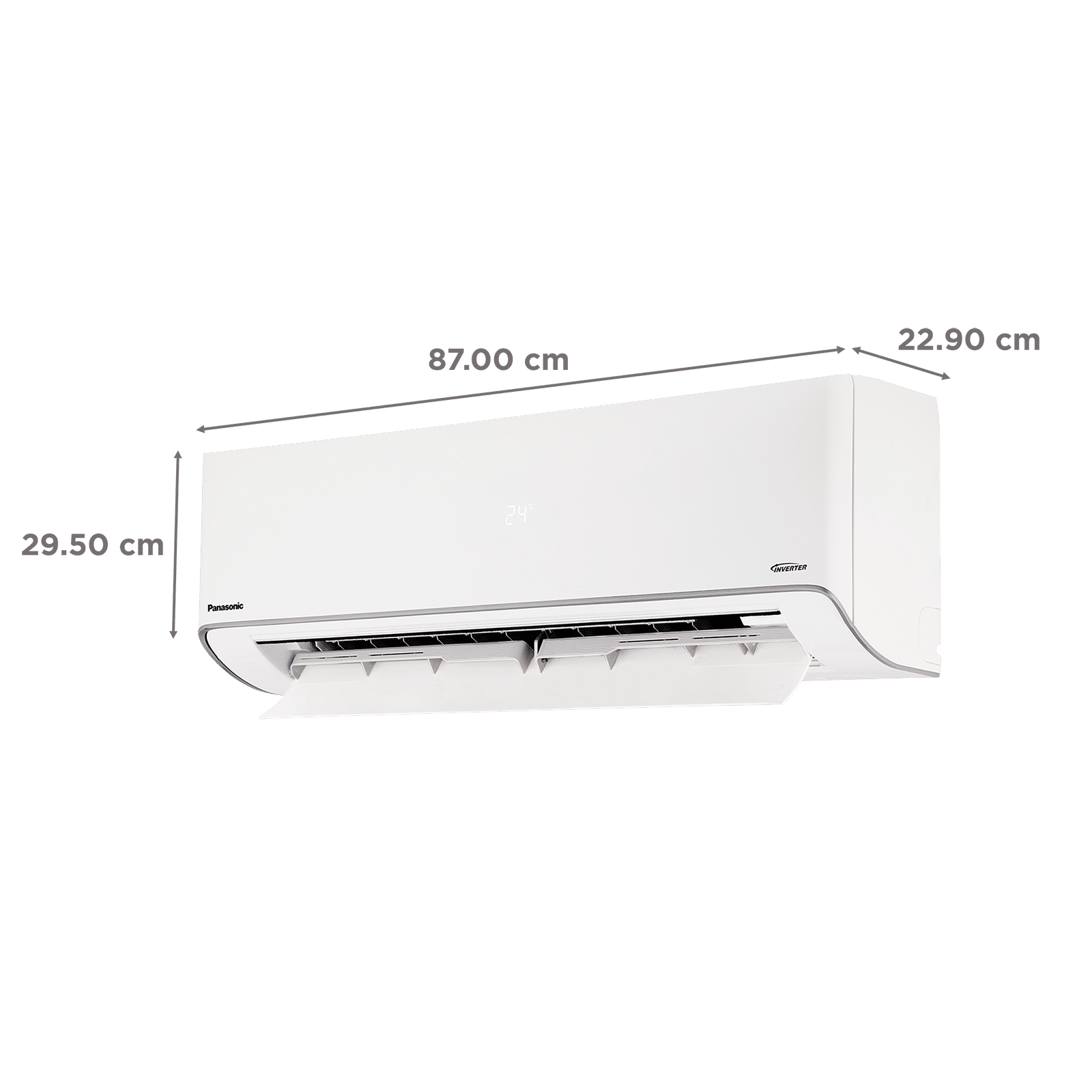 Panasonic EU 7 in 1 Convertible 1 Ton 5 Star Inverter Split Smart AC with Voice Assistant (2025 Model, Copper Condenser, CS/CU-EU12BKY5FM) Panasonic EU 7 in 1 Convertible 1 Ton 5 Star Inverter Split Smart AC with Voice Assistant (2025 Model, Copper Condenser, CS/CU-EU12BKY5FM)_4