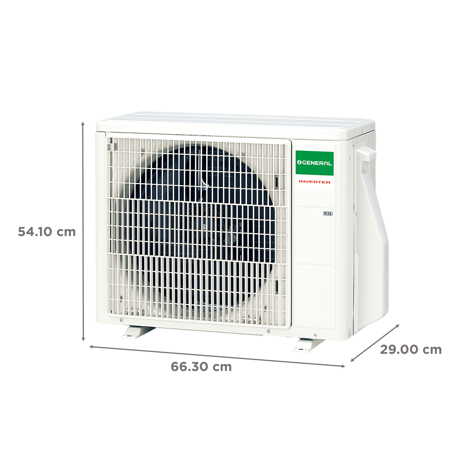 O GENERAL Hyper Advanced Tropical Rotary 1.5 Ton 2 Star Inverter Split AC (Copper Condenser, ASGG18CNAA-B) O GENERAL Hyper Advanced Tropical Rotary 1.5 Ton 2 Star Inverter Split AC (Copper Condenser, ASGG18CNAA-B)_5