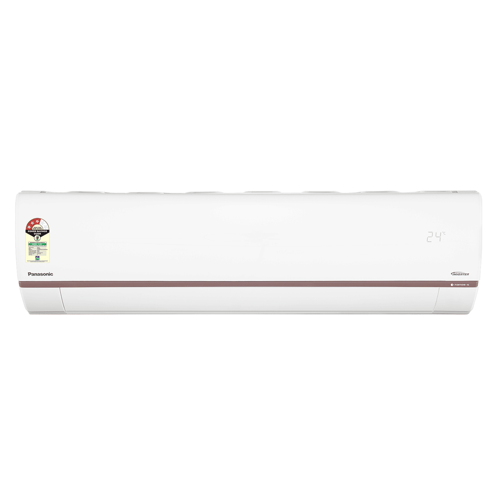 Panasonic WU 7 in 1 Convertible 1 Ton 3 Star Inverter Split Smart AC with Voice Assistant (2025 Model, Copper Condenser, CS/CU-WU12BKYFM)_1