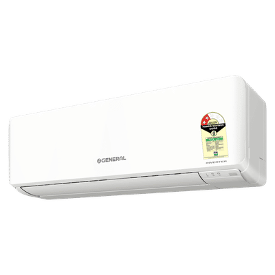 O General Advanced Hyper Tropical Rotary 1.5 Ton 3 Star Inverter Split AC (Copper Condenser, ASGG18CPAB-B)