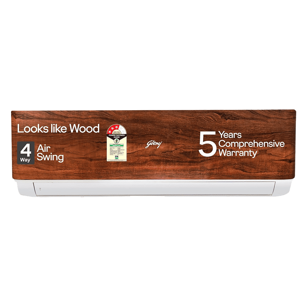 Godrej Eon Vogue 5 in 1 Convertible 1.5 Ton 3 Star Inverter Split AC with i-Sense Technology (Copper Condenser, SIC 18VTC3 WYB TK) Godrej Eon Vogue 5 in 1 Convertible 1.5 Ton 3 Star Inverter Split AC with i-Sense Technology (Copper Condenser, SIC 18VTC3 WYB TK)_1
