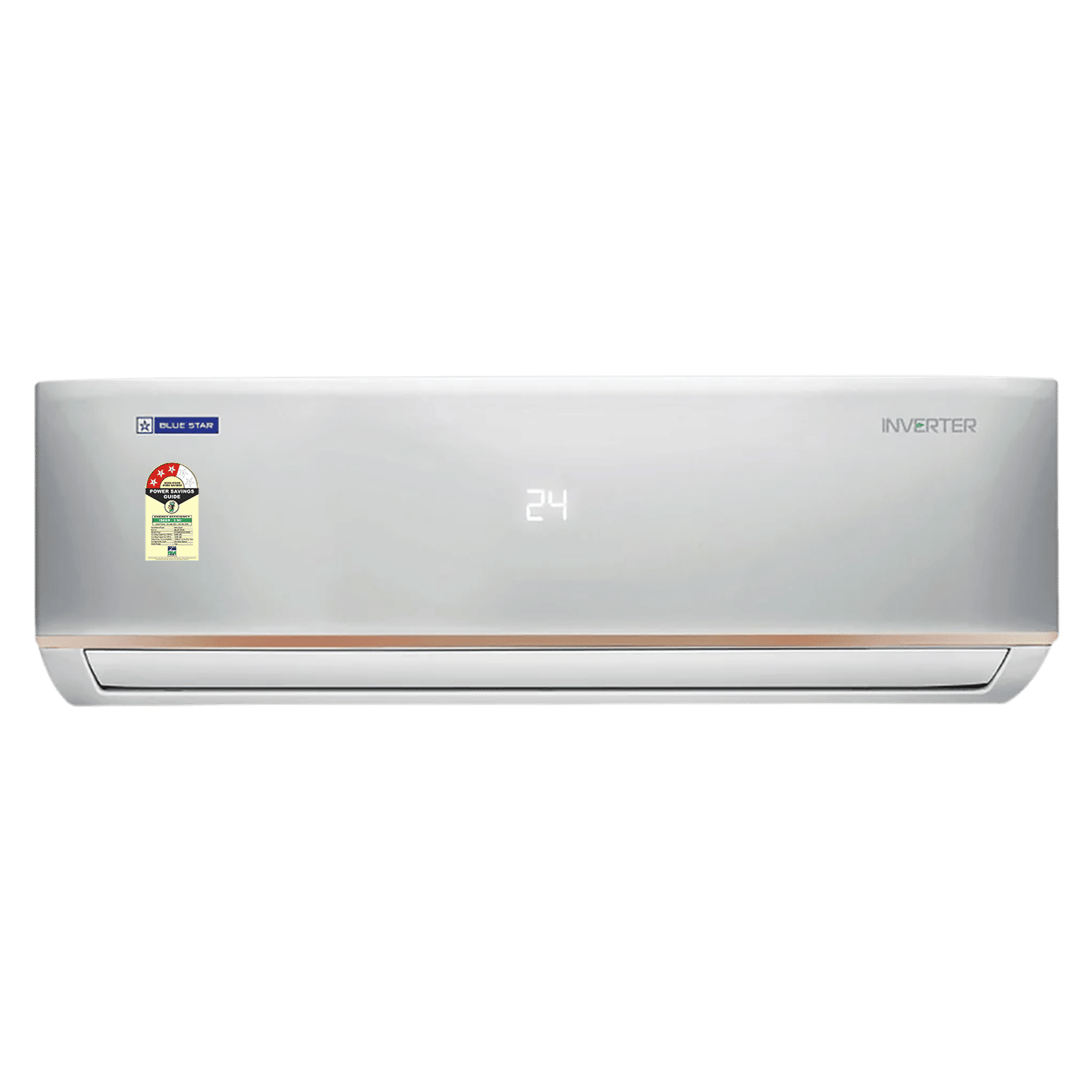 Blue Star D Series 5 in 1 Convertible 2 Ton 3 Star Hot & Cold Inverter Split AC with PM 2.5 Filter (2025 Model, Copper Condenser, IC324DNUHC) Blue Star D Series 5 in 1 Convertible 2 Ton 3 Star Hot & Cold Inverter Split AC with PM 2.5 Filter (2025 Model, Copper Condenser, IC324DNUHC)_1