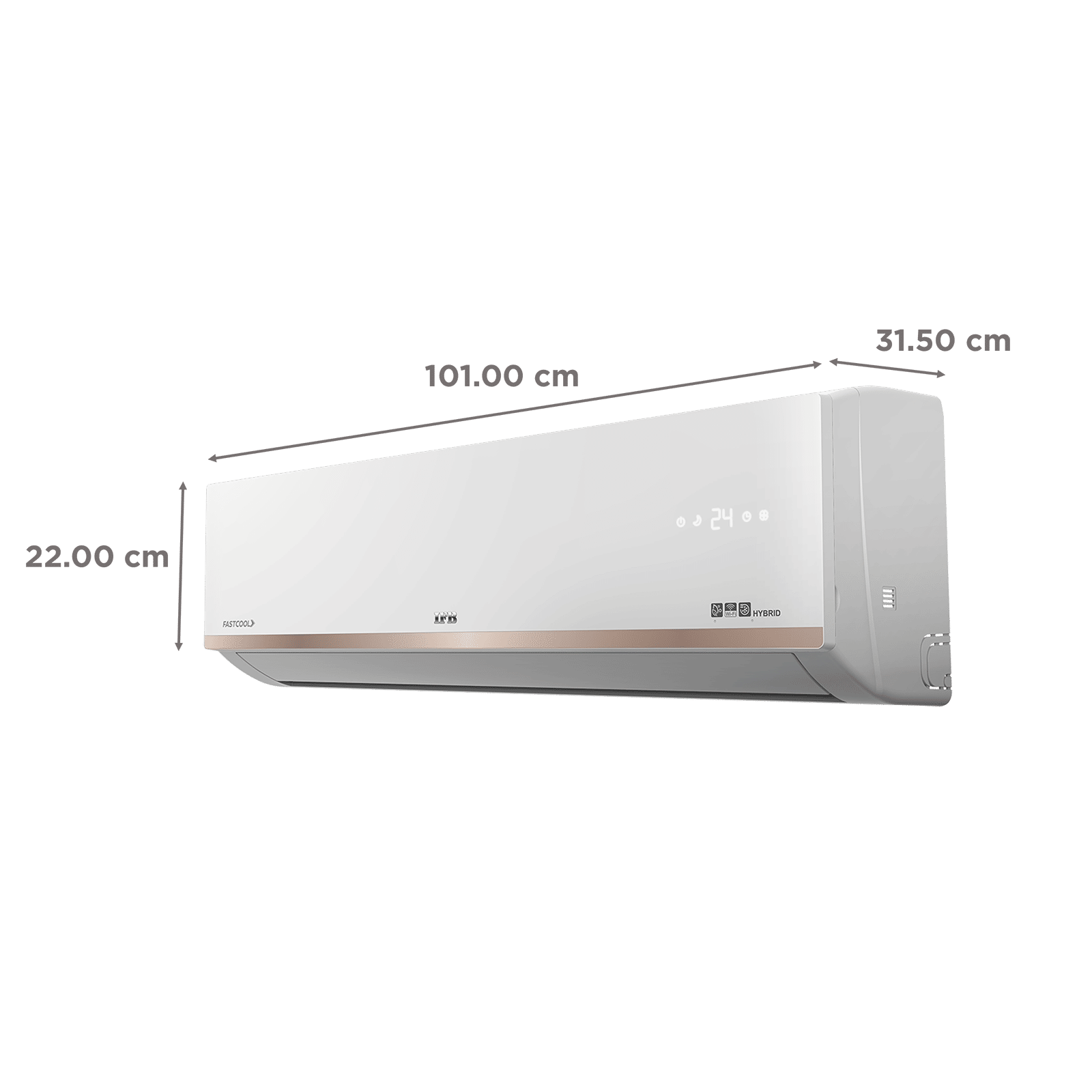 IFB Gold Series 8 in 1 Convertible 1.5 Ton 5 Star Inverter Split Smart AC with Wi-Fi Supported (Copper Condenser, CI205GN32SGN1) IFB Gold Series 8 in 1 Convertible 1.5 Ton 5 Star Inverter Split Smart AC with Wi-Fi Supported (Copper Condenser, CI205GN32SGN1)_4