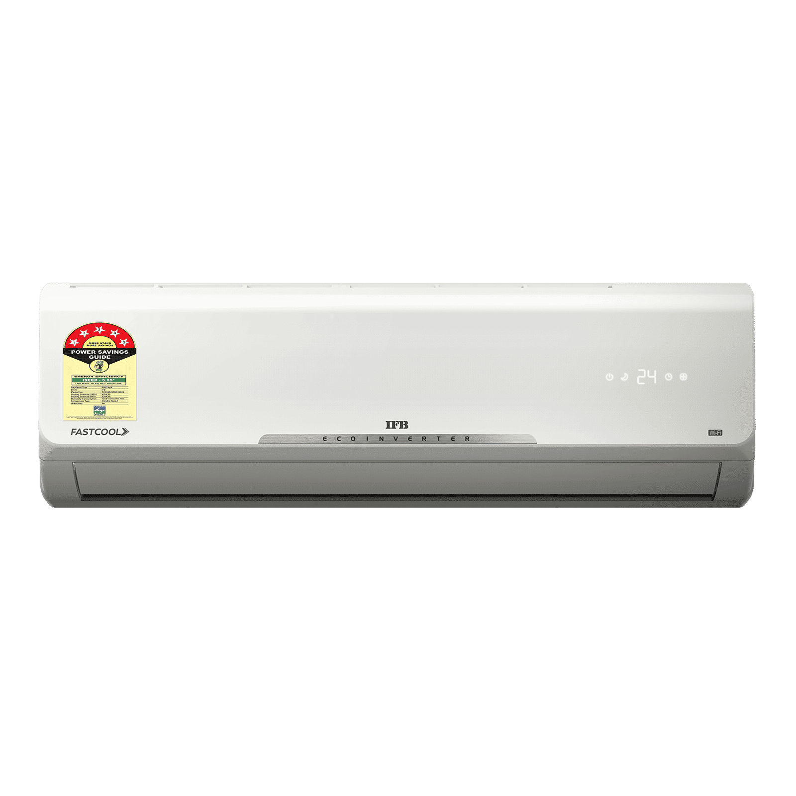 IFB Silver Star 8 in 1 Convertible 1.5 Ton 5 Star Inverter Split Smart AC with Voice Assistance (Copper Condenser, CI185SS22SGN1) IFB Silver Star 8 in 1 Convertible 1.5 Ton 5 Star Inverter Split Smart AC with Voice Assistance (Copper Condenser, CI185SS22SGN1)_1