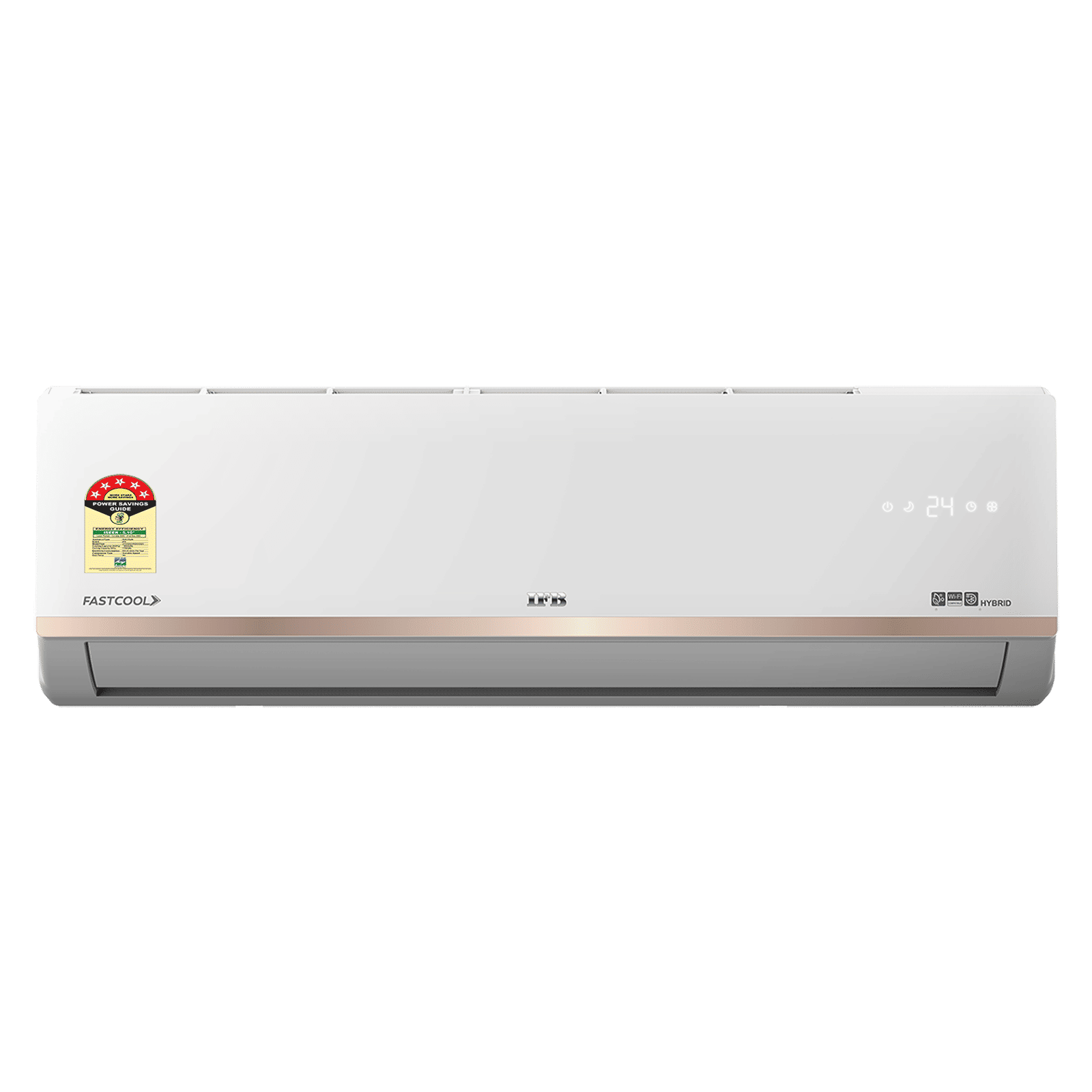 IFB Gold Pro Series 8 in 1 Convertible 1 Ton 5 Star Inverter Split Smart AC with Wi-Fi Supported (Copper Condenser, CI145GN21RGN1) IFB Gold Pro Series 8 in 1 Convertible 1 Ton 5 Star Inverter Split Smart AC with Wi-Fi Supported (Copper Condenser, CI145GN21RGN1)_1