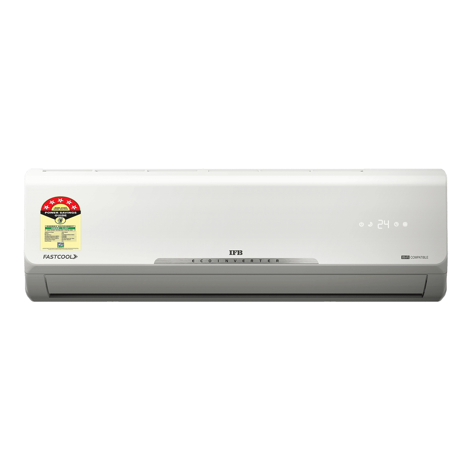 IFB Silver Star 8 in 1 Convertible 1.5 Ton 5 Star Inverter Split Smart AC with Wi-Fi Supported (Copper Condenser, CI185SS22RGN1) IFB Silver Star 8 in 1 Convertible 1.5 Ton 5 Star Inverter Split Smart AC with Wi-Fi Supported (Copper Condenser, CI185SS22RGN1)_1