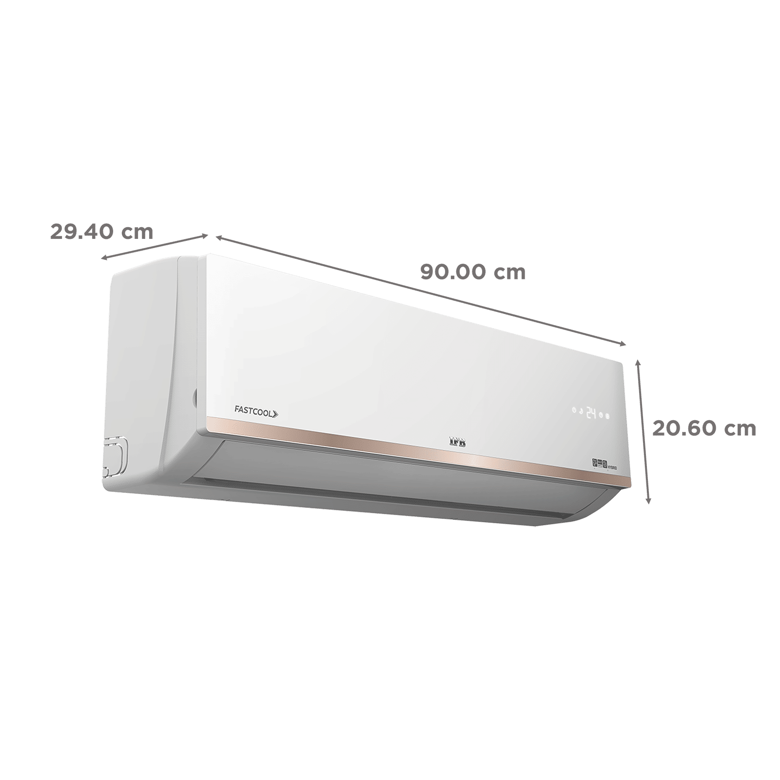 IFB Gold Pro Series 8 in 1 Convertible 1.5 Ton 3 Star Inverter Split Smart AC with Wi-Fi Supported (Copper Condenser, CI183GN22RGN1)_4