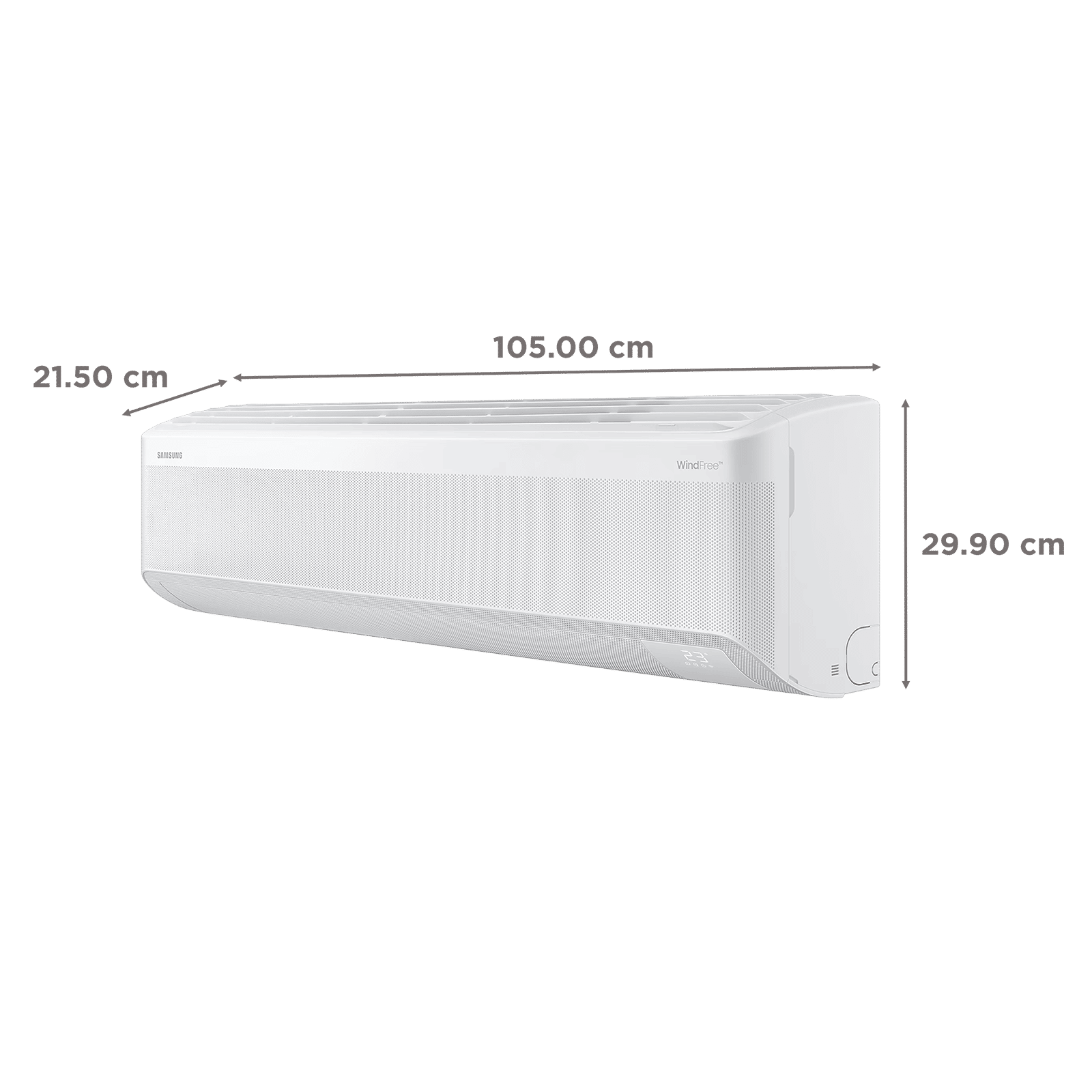SAMSUNG WindFree 5 in 1 Convertible 2 Ton 3 Star Inverter Split Smart AC with Voice Assistant (2025 Model, Copper Condenser, AR60F24D13WNNA)_4