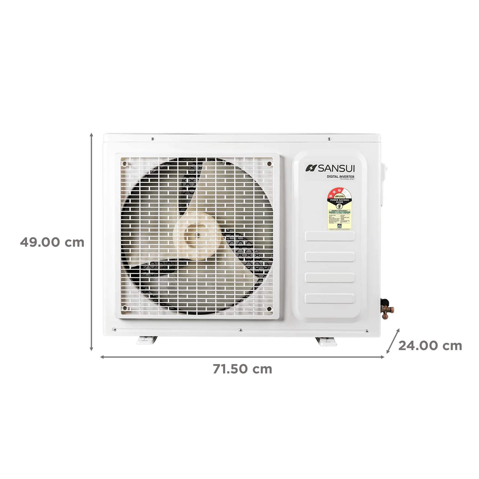 SANSUI Arctic Pro 5 in 1 Convertible 1 Ton 3 Star Inverter Split AC with Anti Virus Protection (Copper Condenser, JSP123SI24A1) SANSUI Arctic Pro 5 in 1 Convertible 1 Ton 3 Star Inverter Split AC with Anti Virus Protection (Copper Condenser, JSP123SI24A1)_5