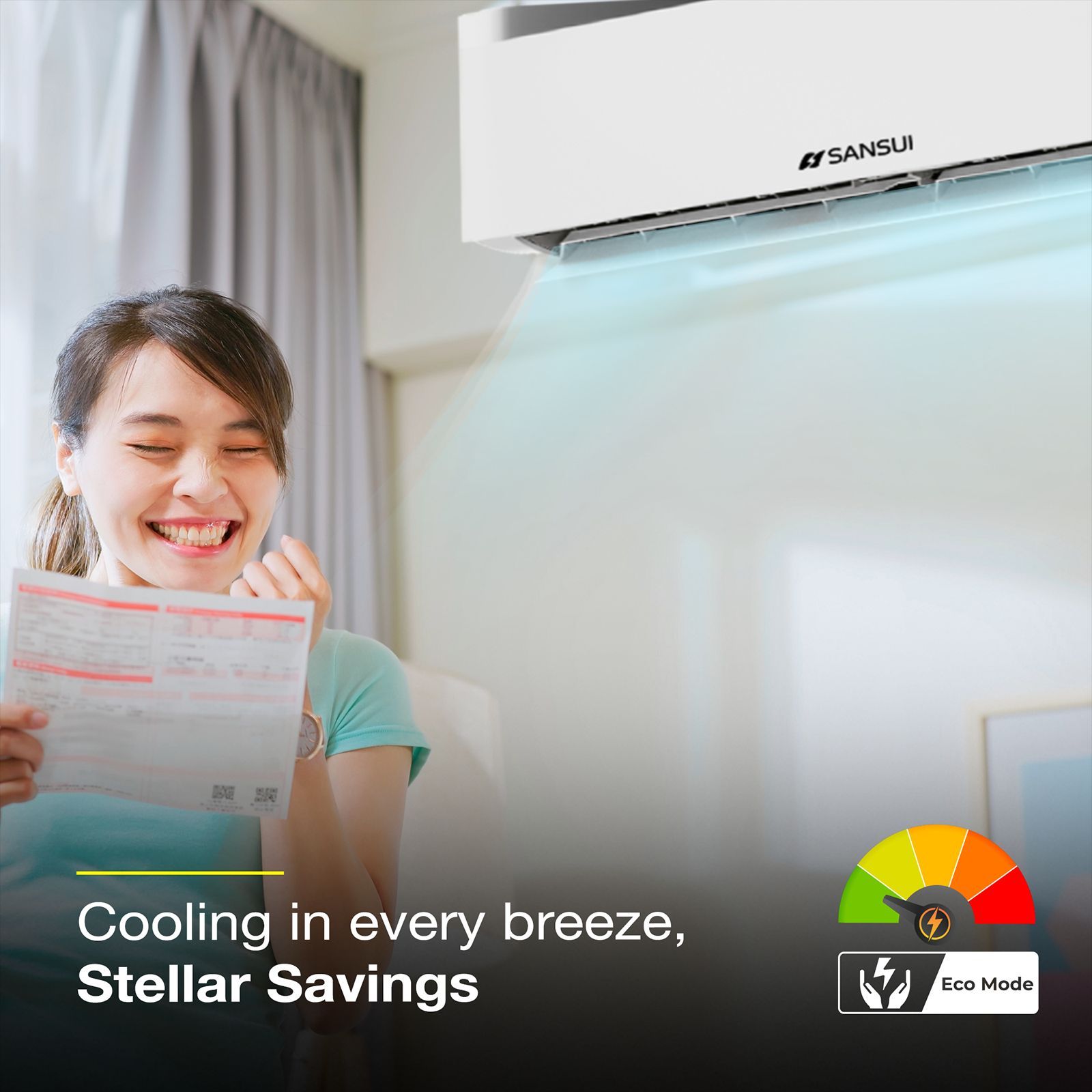 SANSUI Arctic Pro 5 in 1 Convertible 1.5 Ton 3 Star Inverter Split AC with PM 2.5 Filter (Copper Condenser, JSP183SI24A1)_16