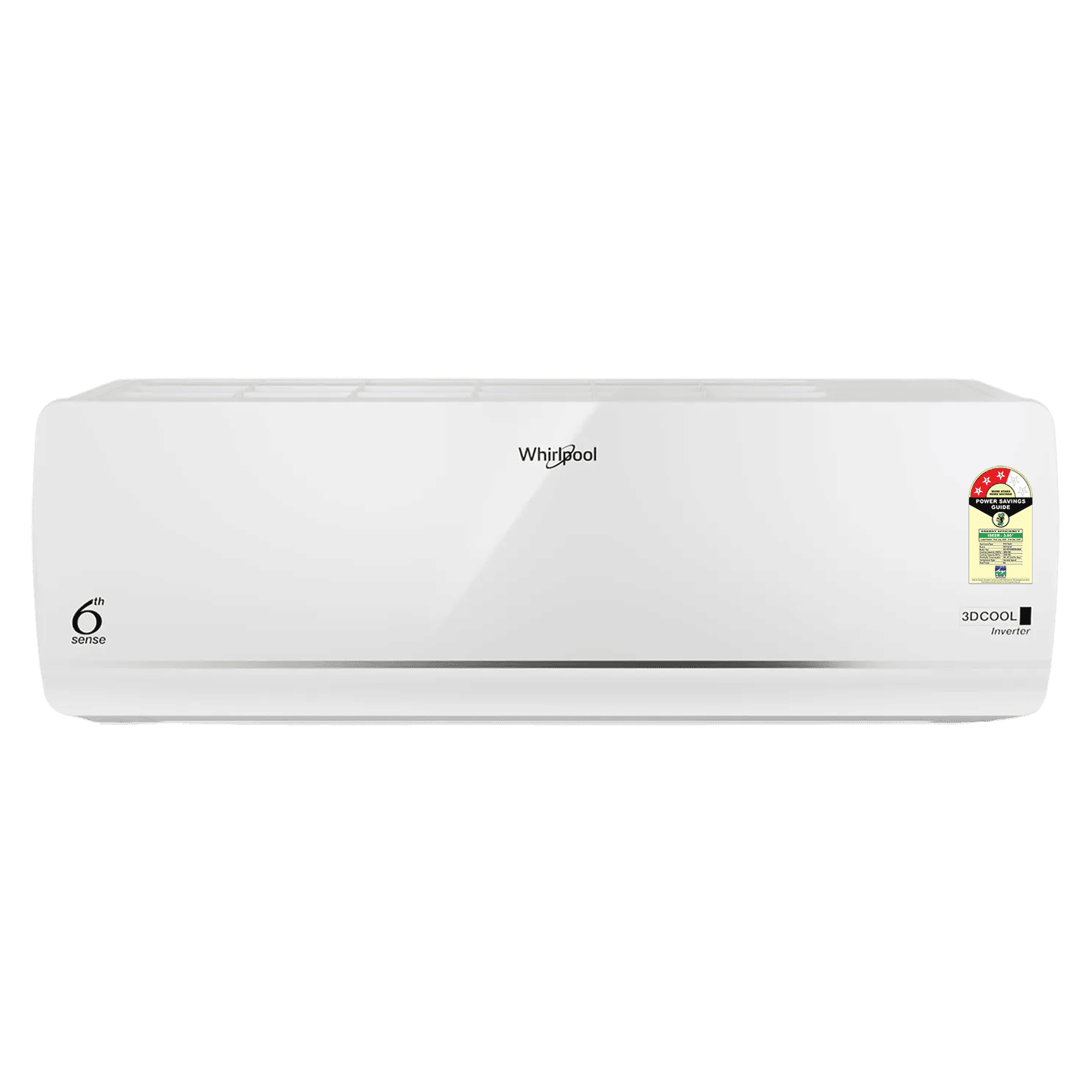 Whirlpool 3DCool 5 in 1 Convertible 1.5 Ton 3 Star Inverter Split AC with 6th Sense Technology (2025 Model, Copper Condenser, 41484) Whirlpool 3DCool 5 in 1 Convertible 1.5 Ton 3 Star Inverter Split AC with 6th Sense Technology (2025 Model, Copper Condenser, 41484)_1