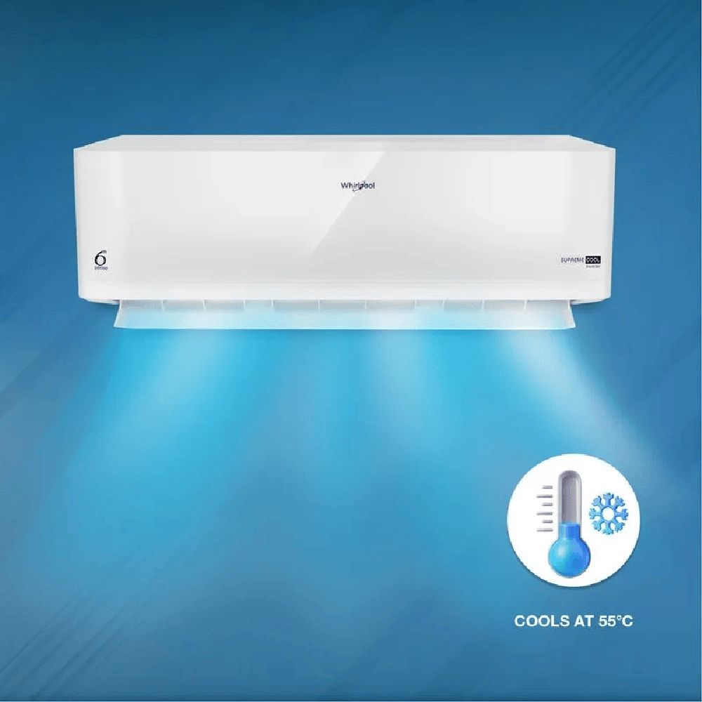 Whirlpool Supremecool 5 in 1 Convertible 2 Ton 3 Star Inverter Split AC with 6th Sense Technology (2025 Model, Copper Condenser, 41488) Whirlpool Supremecool 5 in 1 Convertible 2 Ton 3 Star Inverter Split AC with 6th Sense Technology (2025 Model, Copper Condenser, 41488)_8
