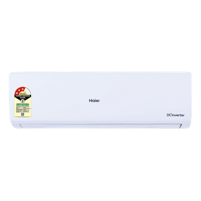 Haier Victory 7 in 1 Convertible 1 Ton 3 Star Inverter Split AC with Anti Bacterial Filter (Copper Condenser, HSU12V-PNW3BN-INV)