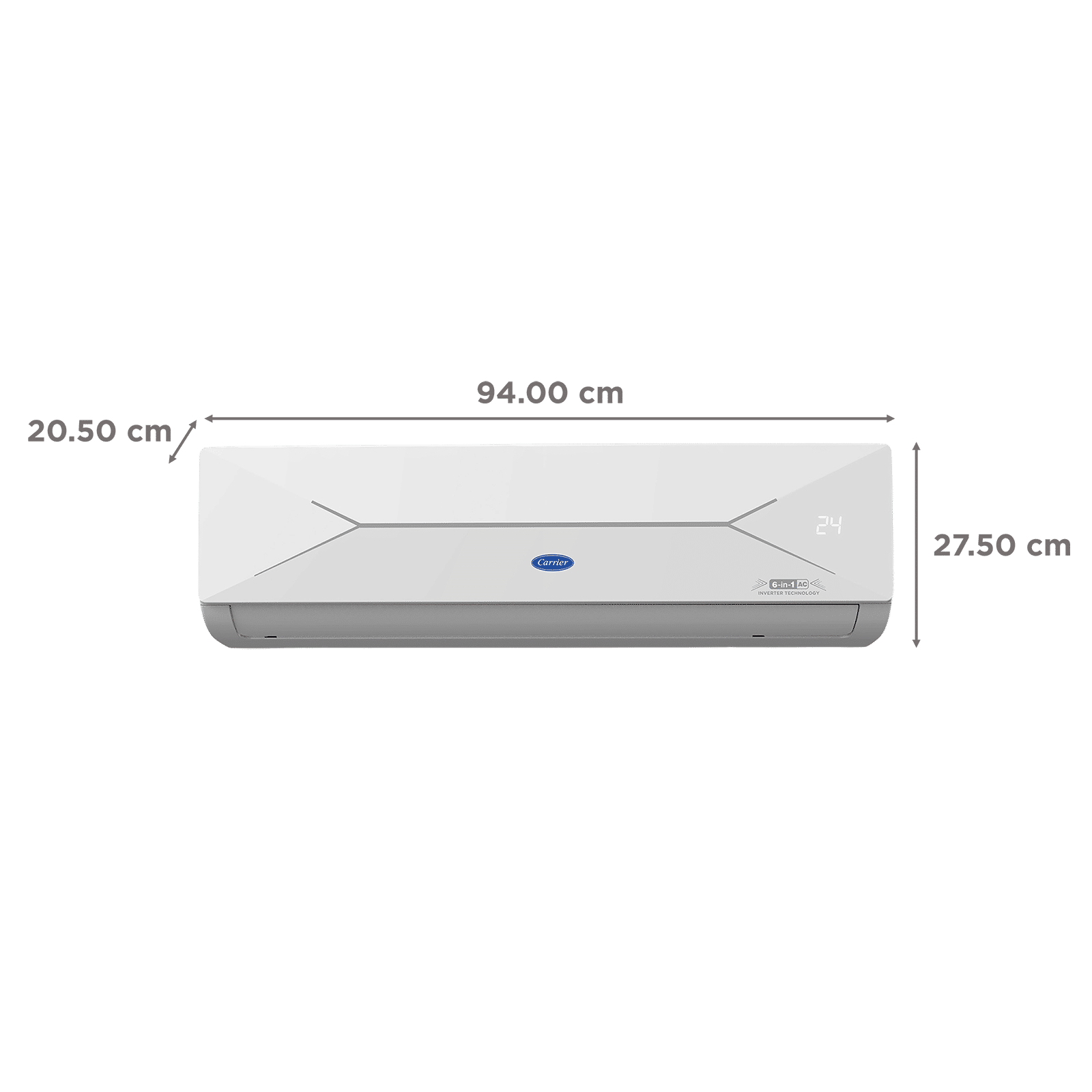 Carrier ESTER EDGE FXi 6 in 1 Convertible 1.5 Ton 4 Star Inverter Split AC with Intelligent CRF Alert (Copper Condenser, CAI19EE4R35F0)_3