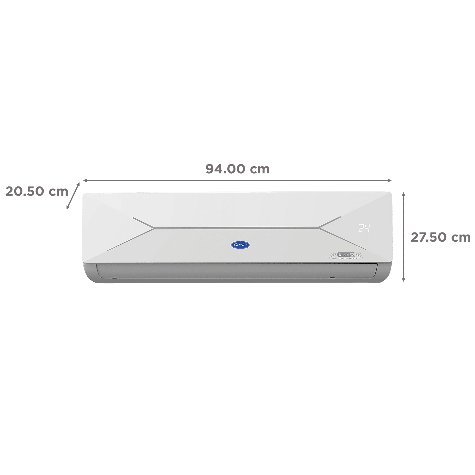 Carrier ESTER EDGE FXi 6 in 1 Convertible 1.5 Ton 3 Star Inverter Split Smart AC with Wi-Fi Supported (Copper Condenser, CAI18EE3R35W0) Carrier ESTER EDGE FXi 6 in 1 Convertible 1.5 Ton 3 Star Inverter Split Smart AC with Wi-Fi Supported (Copper Condenser, CAI18EE3R35W0)_4