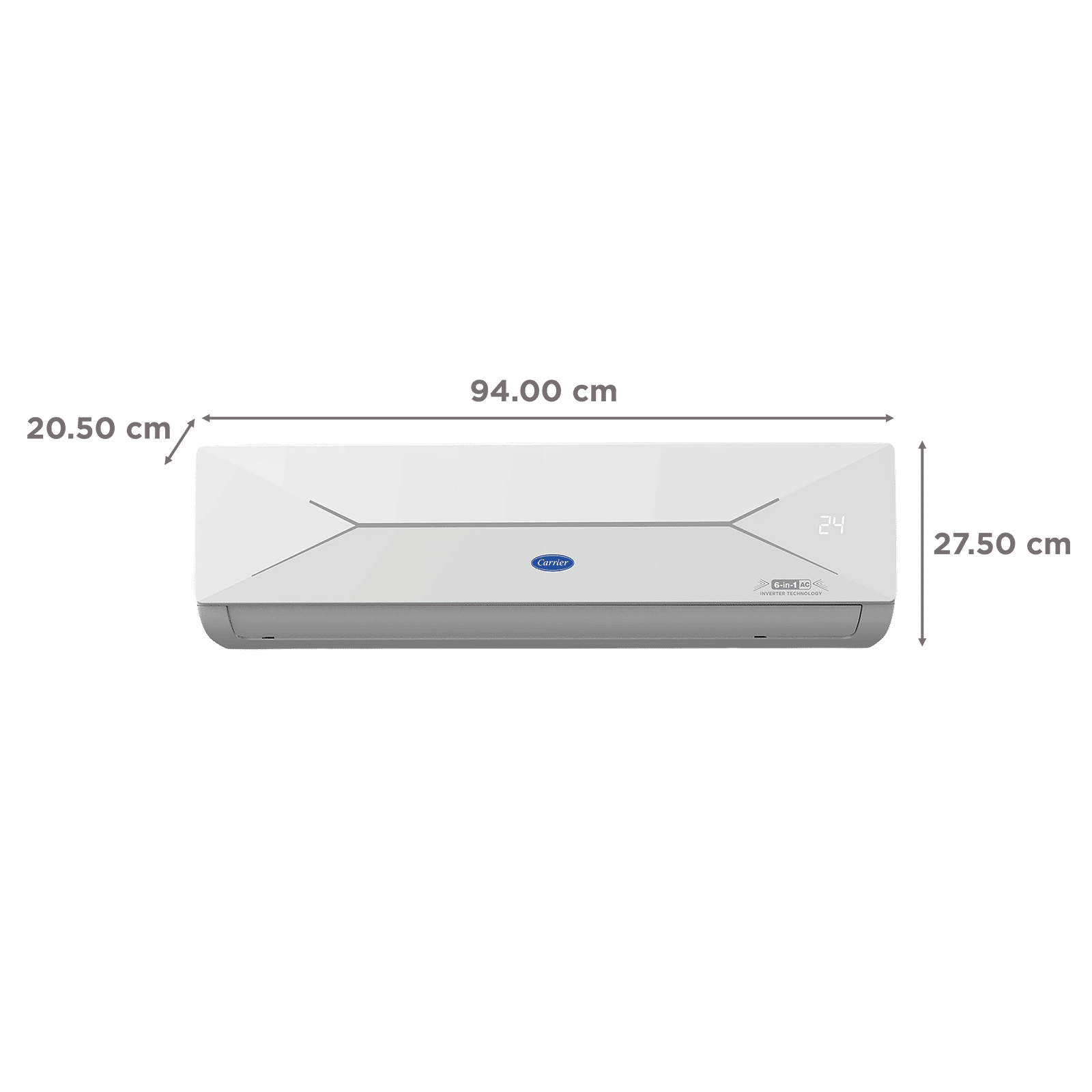 Carrier ESTER EDGE FXi 6 in 1 Convertible 1.5 Ton 5 Star Inverter Split Smart AC with Wi-Fi Supported (Copper Condenser, CAI19EE5R35W0) Carrier ESTER EDGE FXi 6 in 1 Convertible 1.5 Ton 5 Star Inverter Split Smart AC with Wi-Fi Supported (Copper Condenser, CAI19EE5R35W0)_3