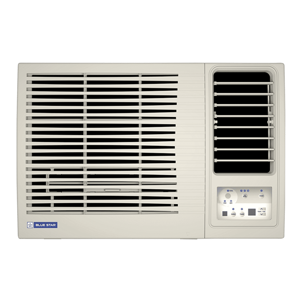 Blue Star L Series 1 Ton 3 Star Fixed Speed Window AC (2025 Model, Copper Condenser, Dust Filter, WFE312L) Blue Star L Series 1 Ton 3 Star Fixed Speed Window AC (2025 Model, Copper Condenser, Dust Filter, WFE312L)_1
