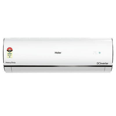 Haier Kinouchi UV Pro 7 in 1 Convertible 1.6 Ton 5 Star Hexa Inverter Split Smart AC with AI Climate Control (Copper Condenser, HSU19U-PYAIC5BN-INV)