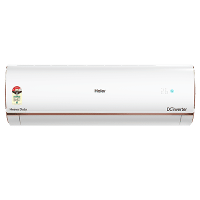 Haier Kinouchi Heavy Duty Pro 7 in 1 Convertible 1.6 Ton 4 Star Triple Inverter Plus Split Smart AC with AI Climate Control (Copper Condenser, HSU19K-PYAIR4BN-INV)