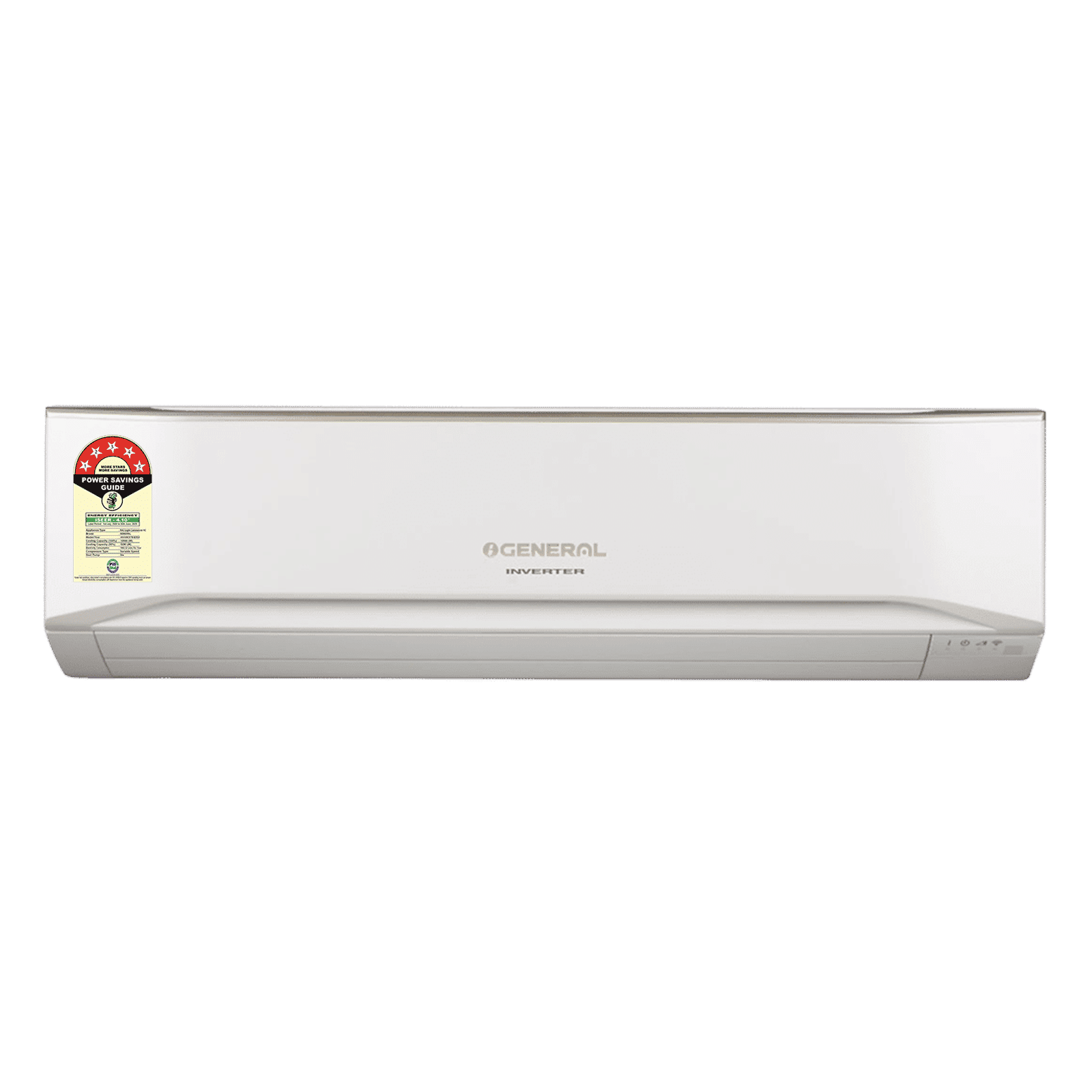O GENERAL Advanced Hyper Tropical 3 Ton 5 Star Inverter Split AC (Copper Condenser, PM 2.5 Filter, ASGG36CETB-B)_1