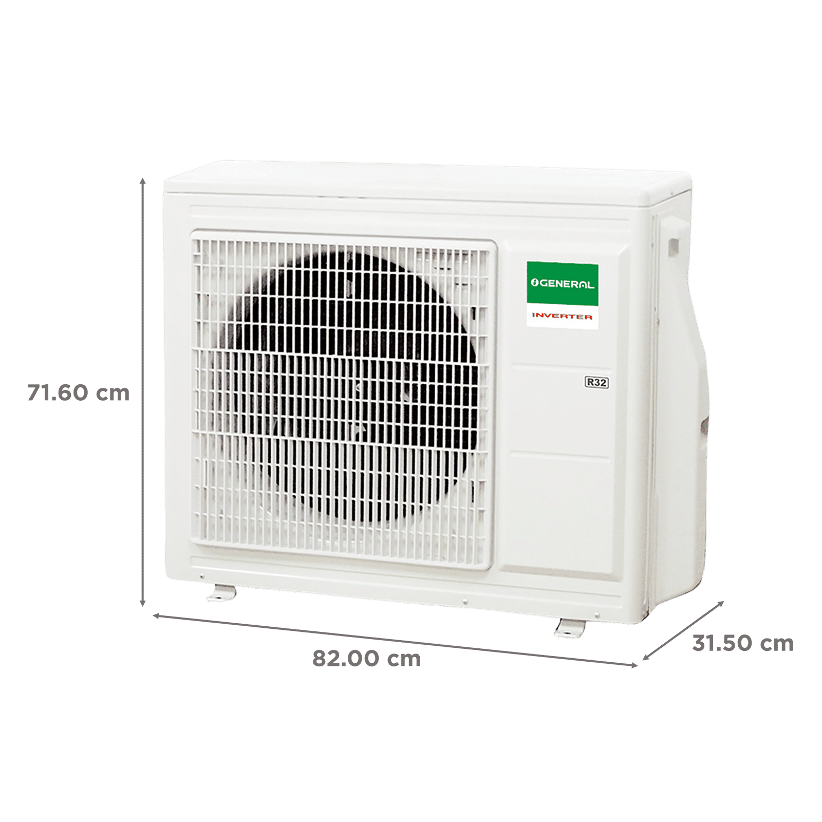 O GENERAL Advanced Hyper Tropical 2 Ton 4 Star Inverter Split AC (Copper Condenser, PM 2.5 Filter, ASGG24CETB-B) O GENERAL Advanced Hyper Tropical 2 Ton 4 Star Inverter Split AC (Copper Condenser, PM 2.5 Filter, ASGG24CETB-B)_5