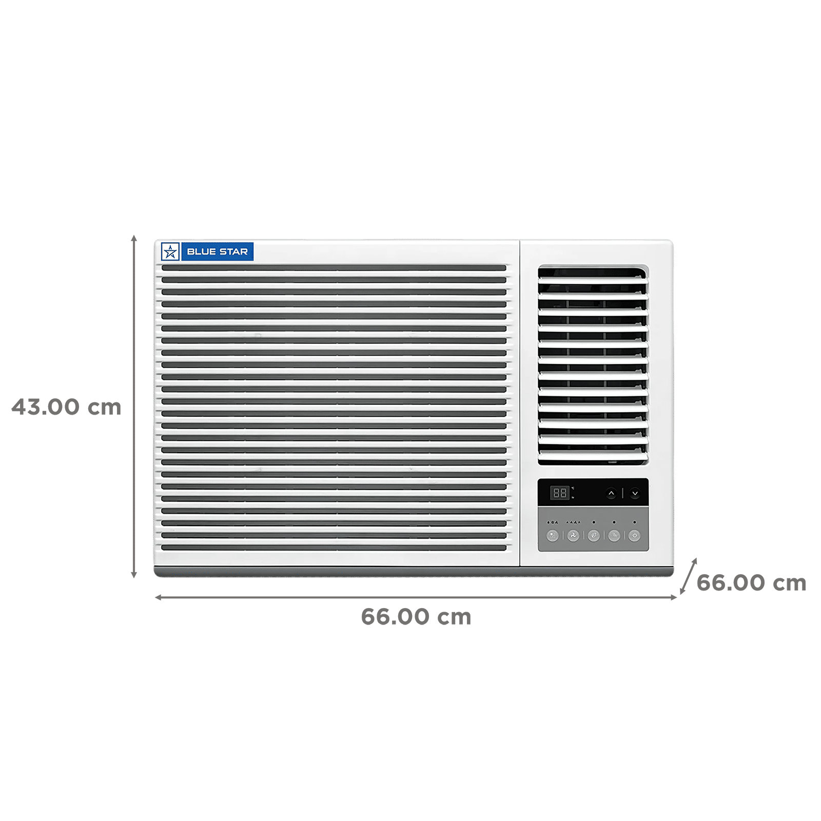  Blue Star P SERIES 1.5 Ton 3 Star Fixed Speed Window AC (2025 Model, Copper Condenser, WFE318P)_4