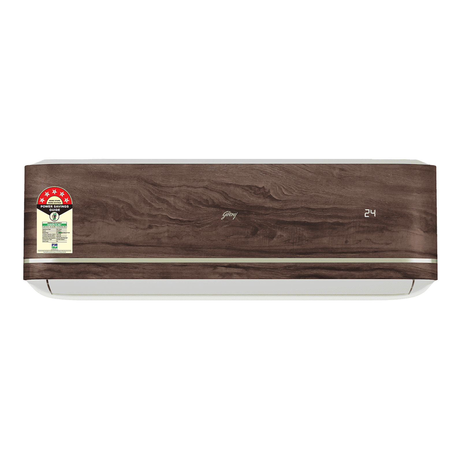 Godrej Vogue Wood SIC 18VTC5 GZP MG IOT Convertible 1.5 Ton 5 Star Inverter Split Smart AC with App Control (Copper Condenser, 40101701SD01554) Godrej Vogue Wood SIC 18VTC5 GZP MG IOT Convertible 1.5 Ton 5 Star Inverter Split Smart AC with App Control (Copper Condenser, 40101701SD01554)_1