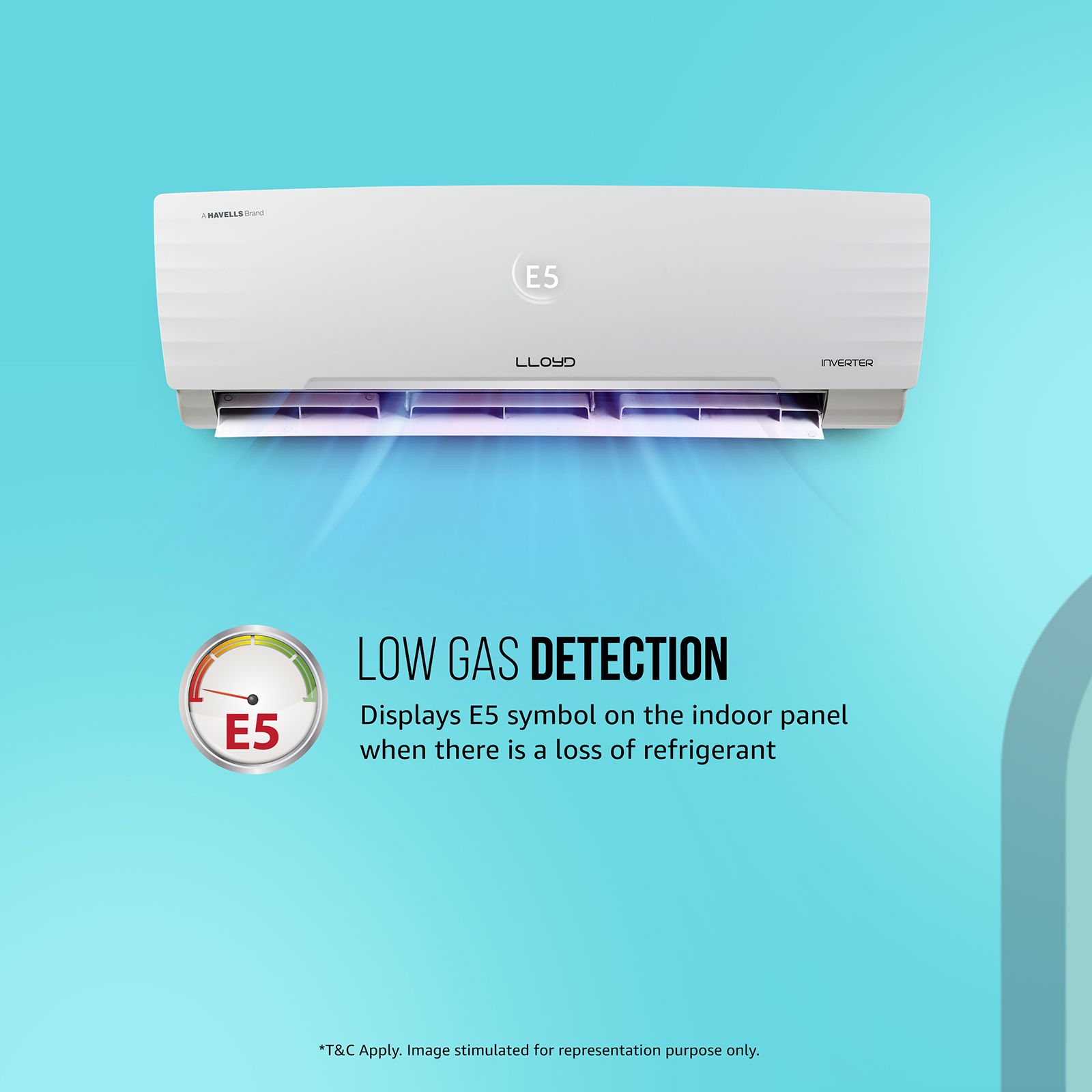 LLOYD 5 in 1 Convertible 1.5 Ton 3 Star Inverter Split Smart AC with Wi-Fi Ready (2025 Model, Copper Condenser, GLS18I3FWAGC)_8